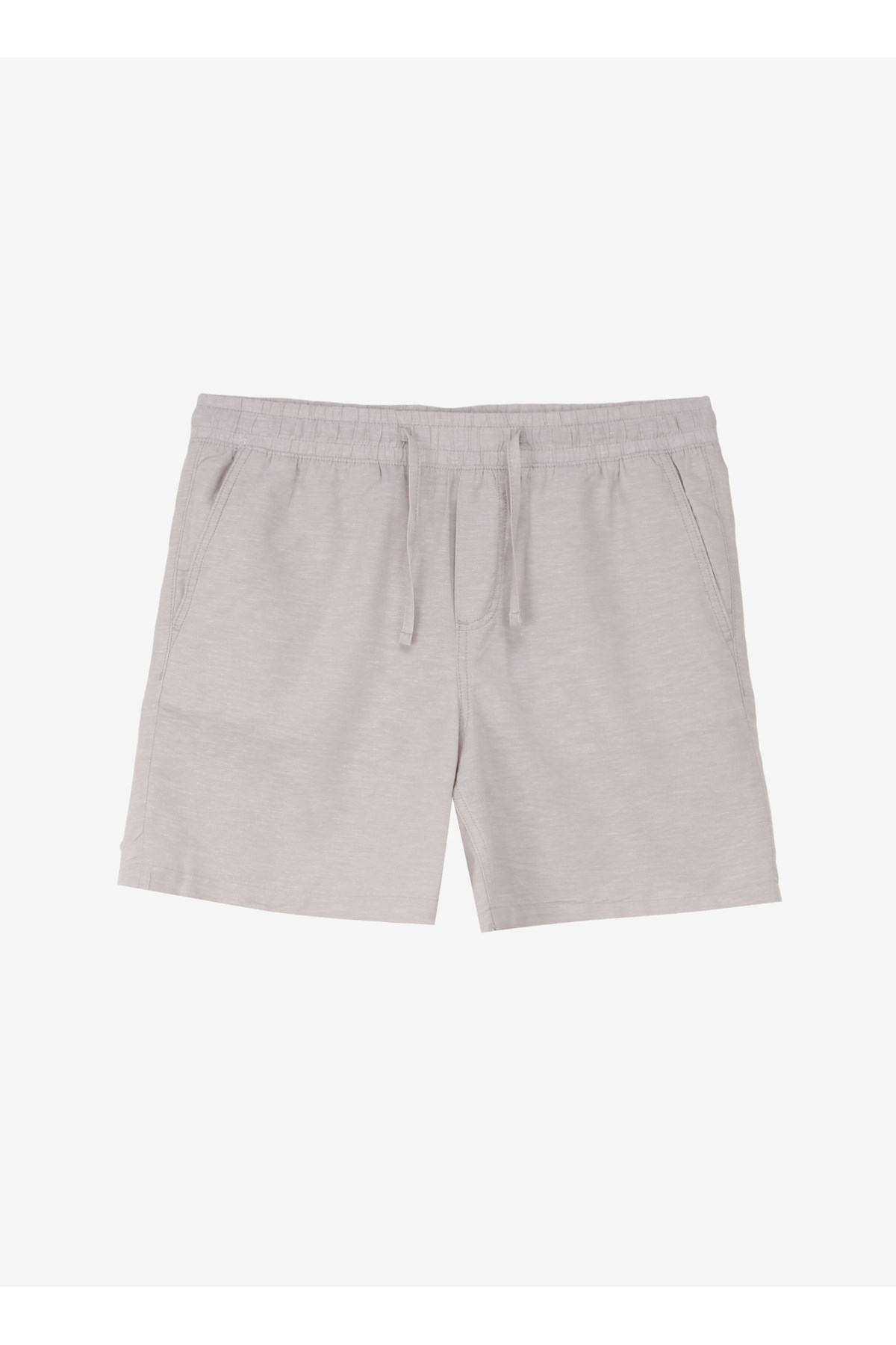 Jack & Jones Erkek bağcıklı kısa krem şort - 12248629  - Jack & Jones - 12248629-2