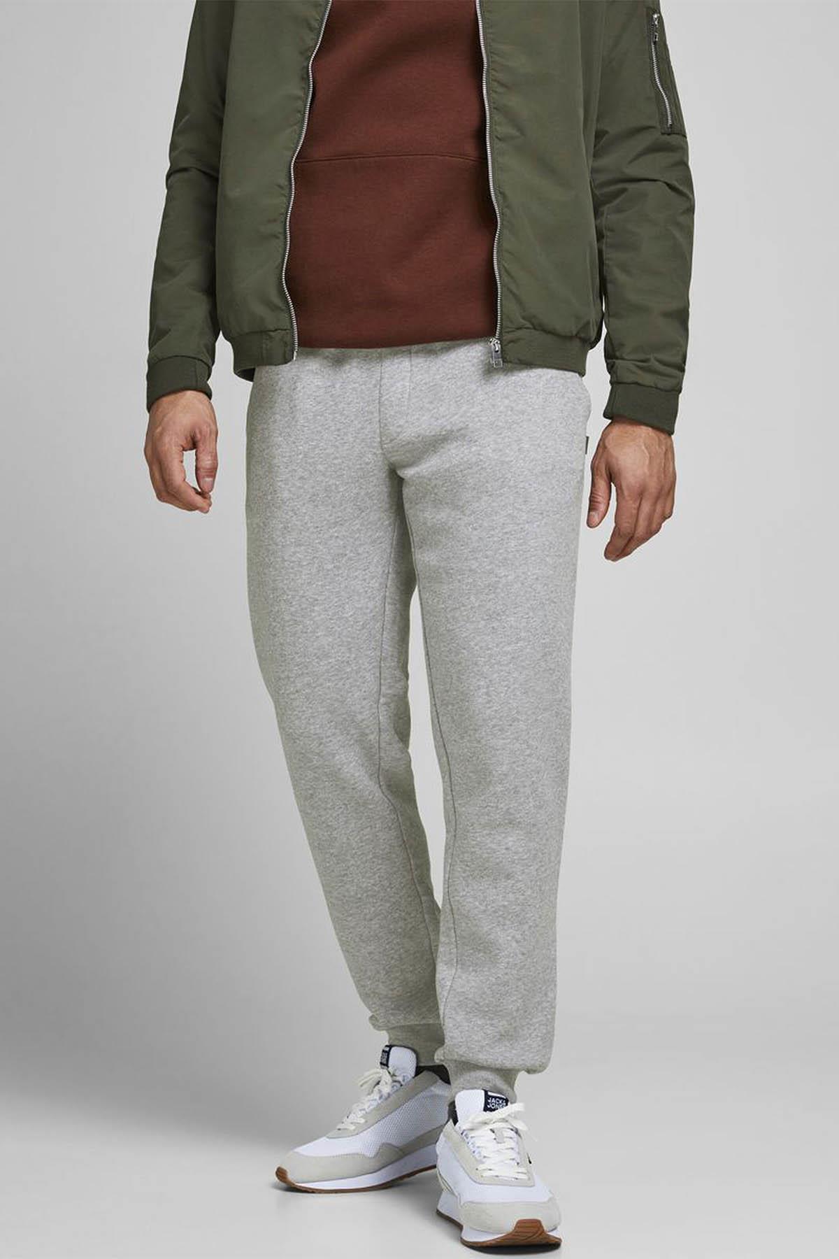 Jack & Jones Erkek Bej Eşofman Gordon Soft Sweatpants - 12195726 · 36