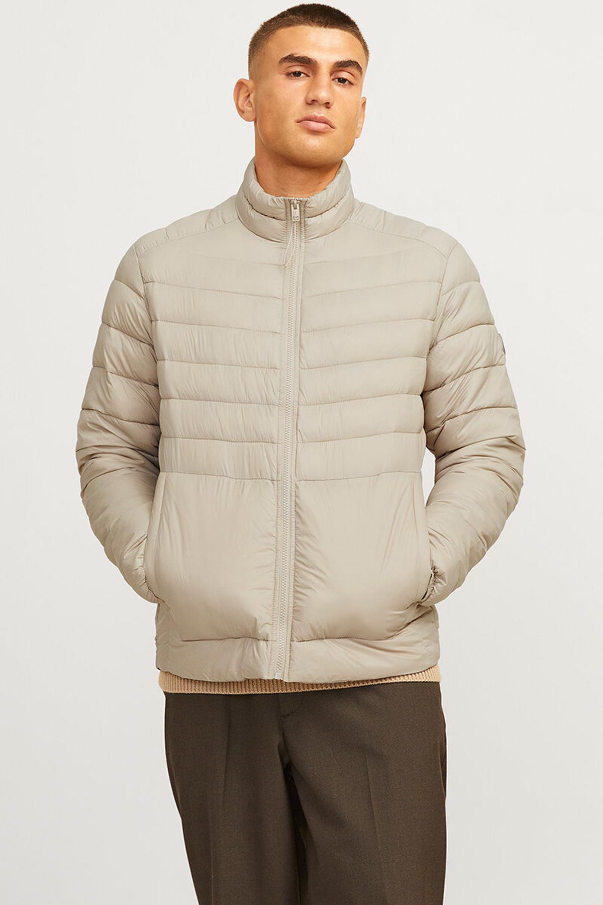 Jack & Jones Erkek Dik Yakalı Şişme Mont - 12258444 - Jack & Jones - 12258444