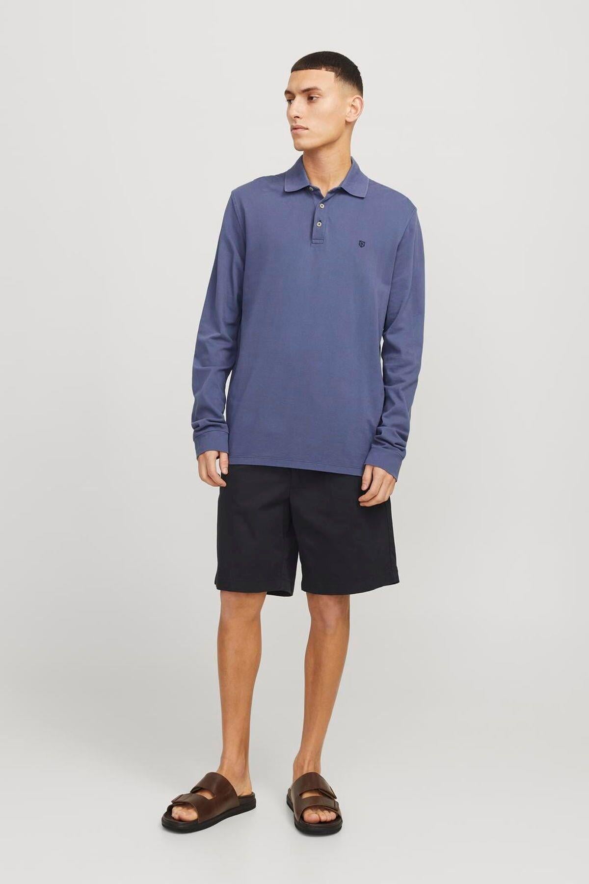 Jack & Jones Erkek Elastik Bel Rahat Kalıp Siyah Şort - 12274983 - Jack & Jones - 12274983-1