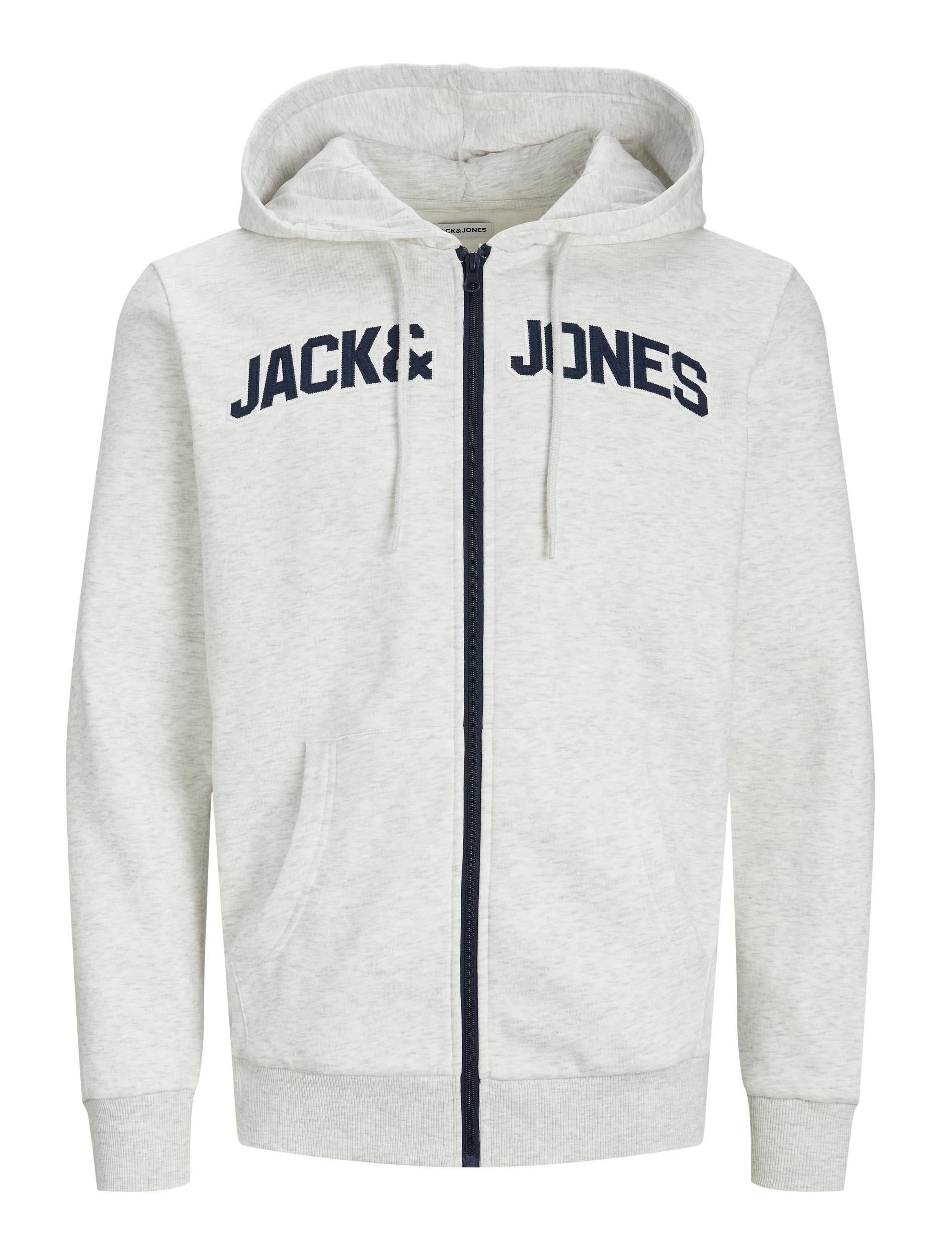 Jack & Jones Erkek Fermuarlı ve Kapüşonlu Sweatshirt - 12241567 - Jack & Jones - 12241567