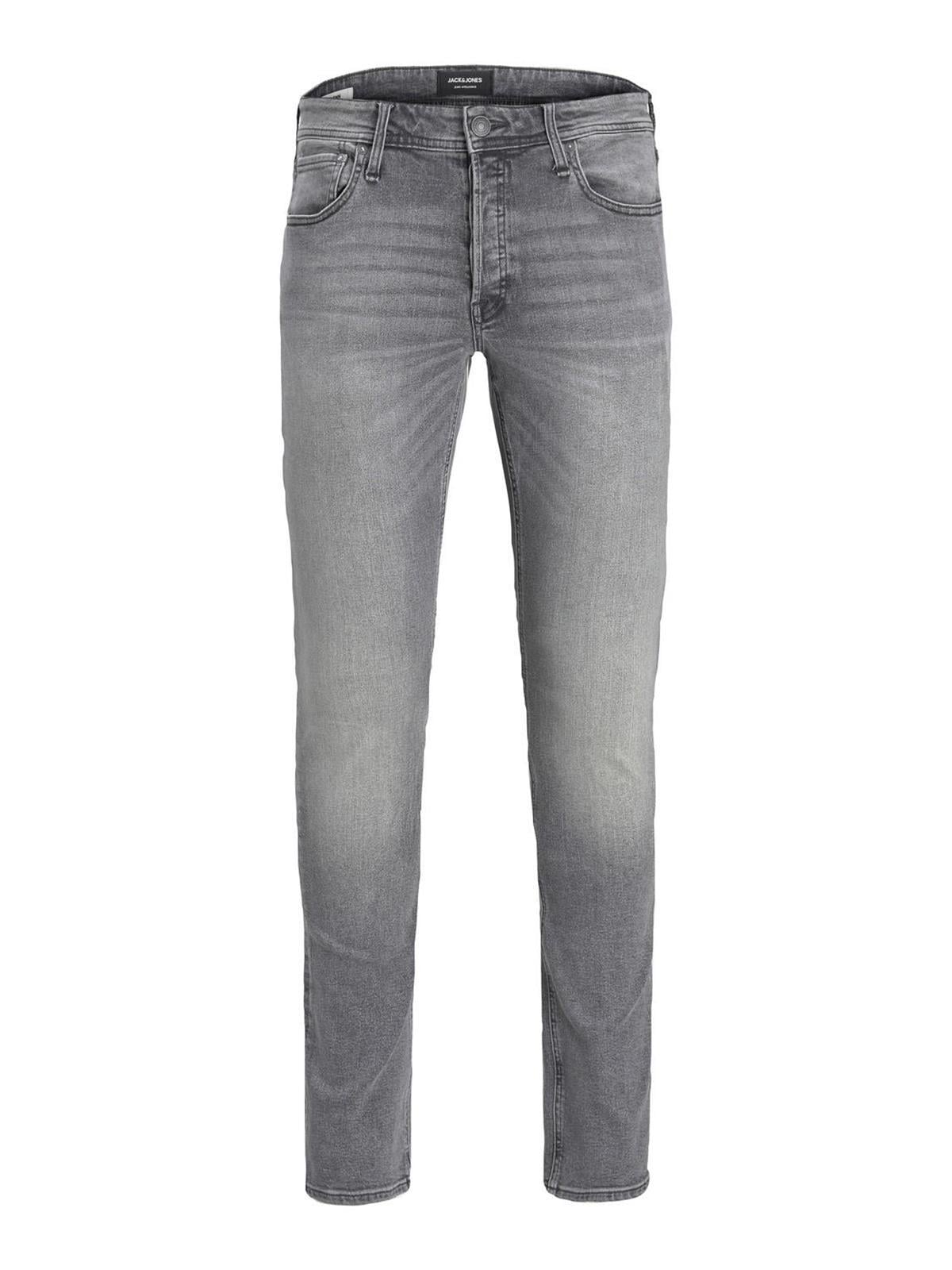 Jack & Jones Erkek Gri Slim Fit Jeans JJIGLENN JJORIGINAL MF 039 -12184474  - Jack & Jones - 12184474