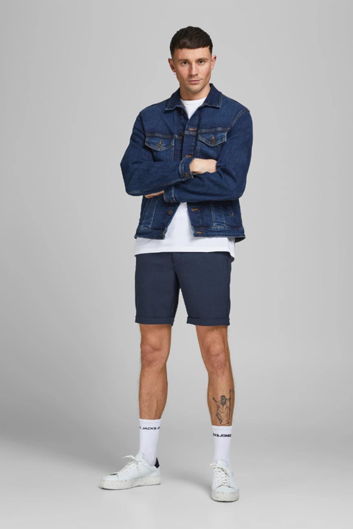 Jack & Jones Erkek Günlük Chino Şort - 12186937 - Jack & Jones - 12186937