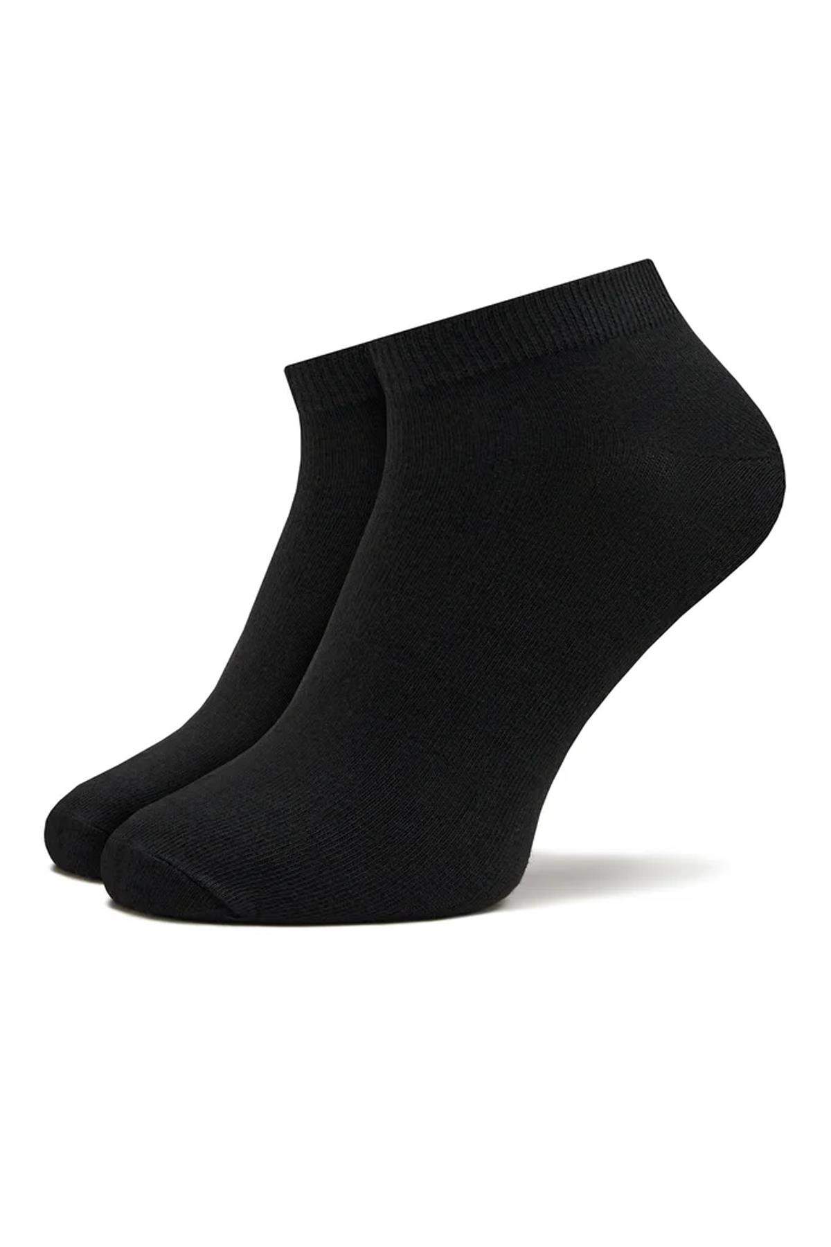 Jack & Jones Erkek Jjdongo Short Black Sock Siyah Çorap - 12066296 - Jack & Jones - 12066296