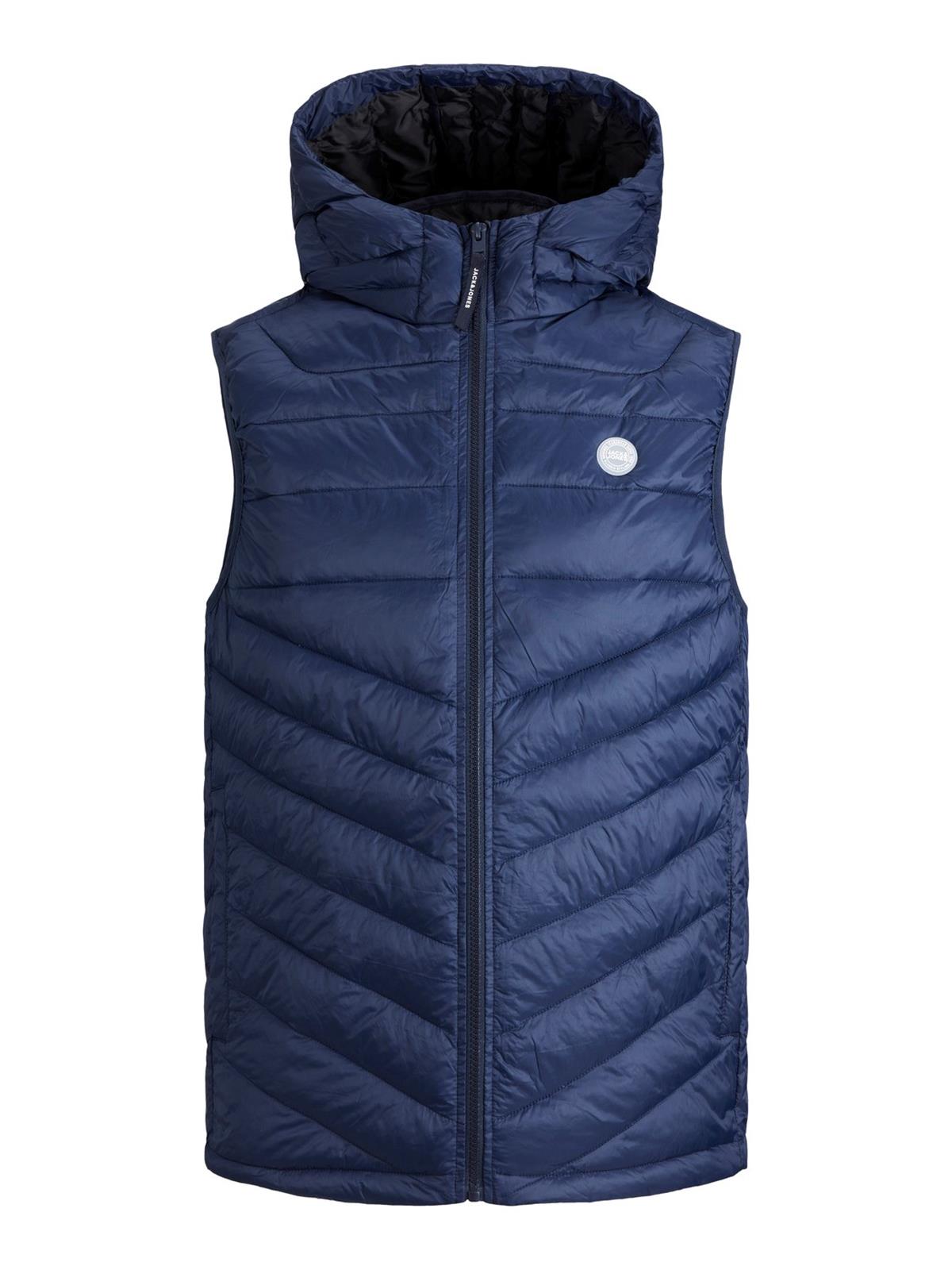 Jack & Jones Erkek Kapüşonlu Şişme Yelek HERO HOODED - 12211789 - Jack & Jones - 12211789