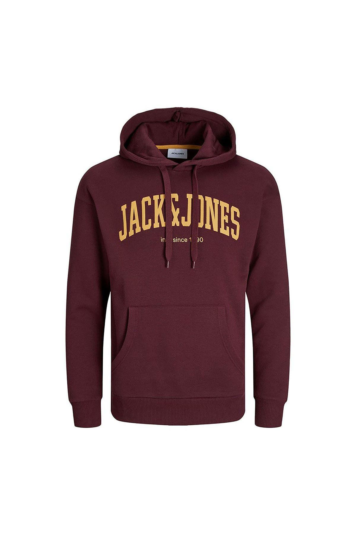 Jack & Jones Erkek Kapüşonlu Sweatshirt - 12236513 - Jack & Jones - muk-12236513