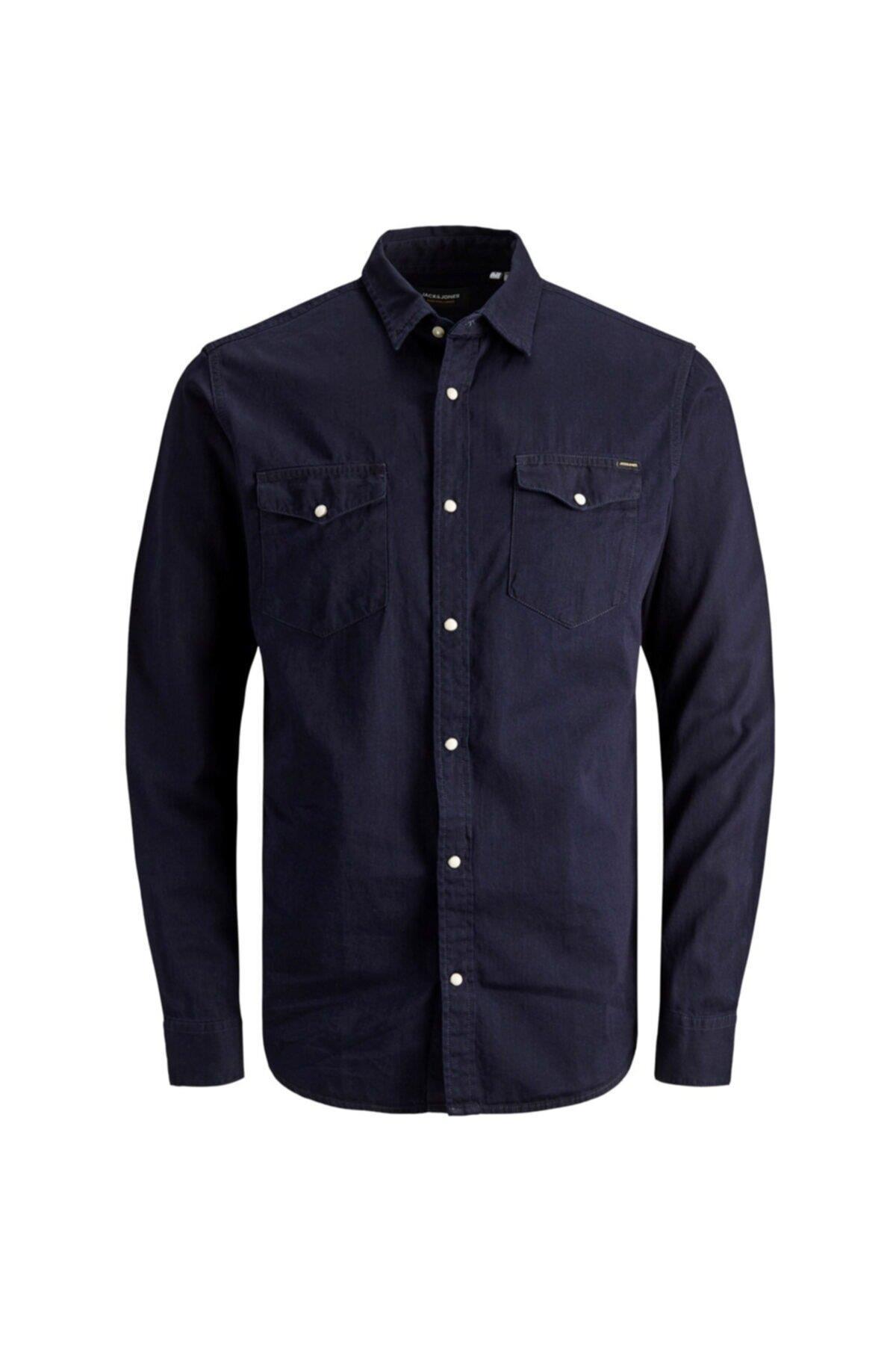 Jack & Jones Erkek Kot Gömlek - 12138115 - Jack & Jones - 12138115