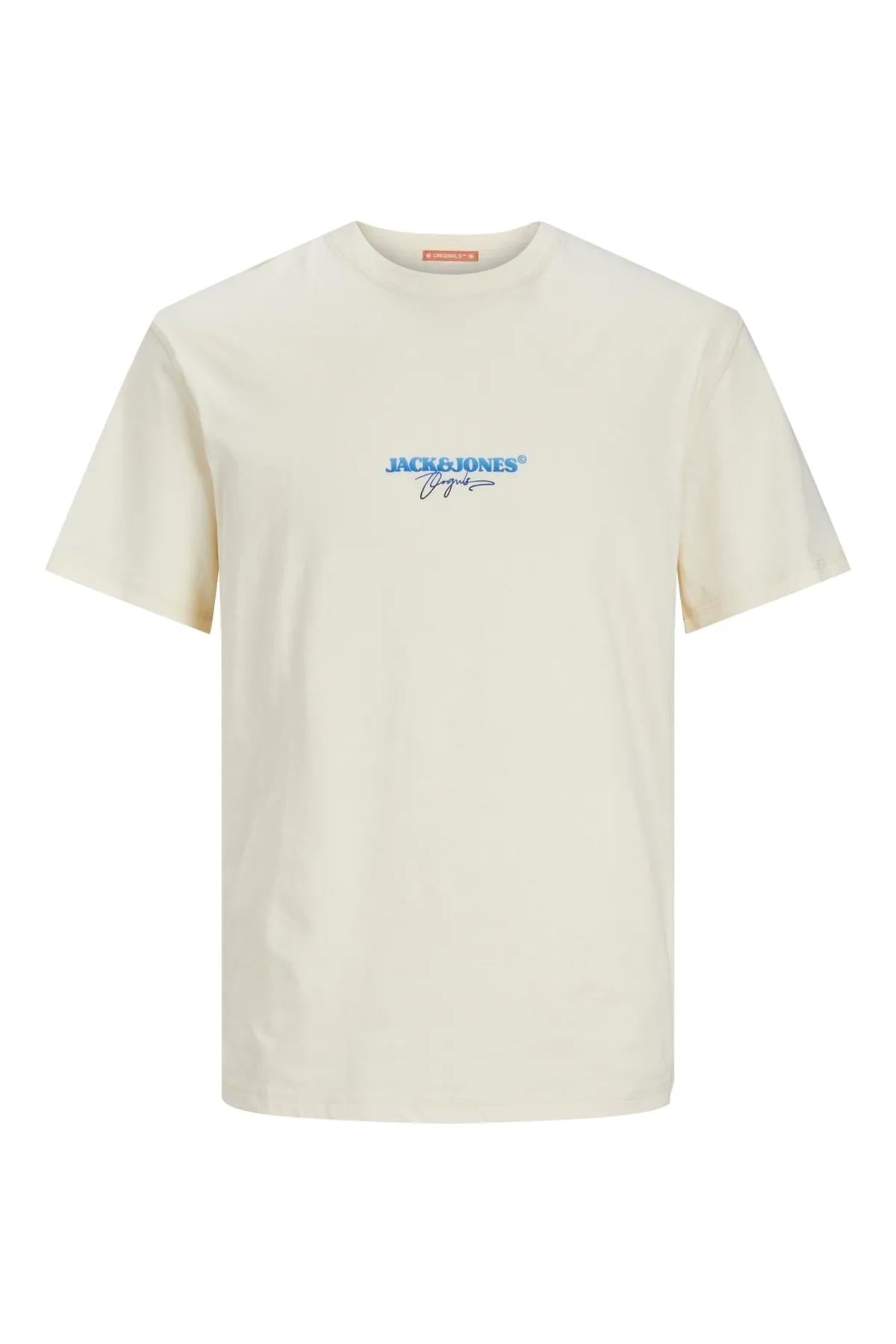 Jack & Jones Erkek Mini Logo T-shirt - 12255557 - Jack & Jones - 12255557