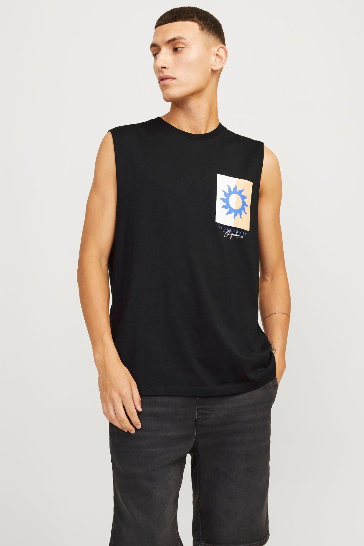 Jack & Jones Erkek Oversize Fit Kolsuz Günlük Spor Atlet - 12255572 · 25
