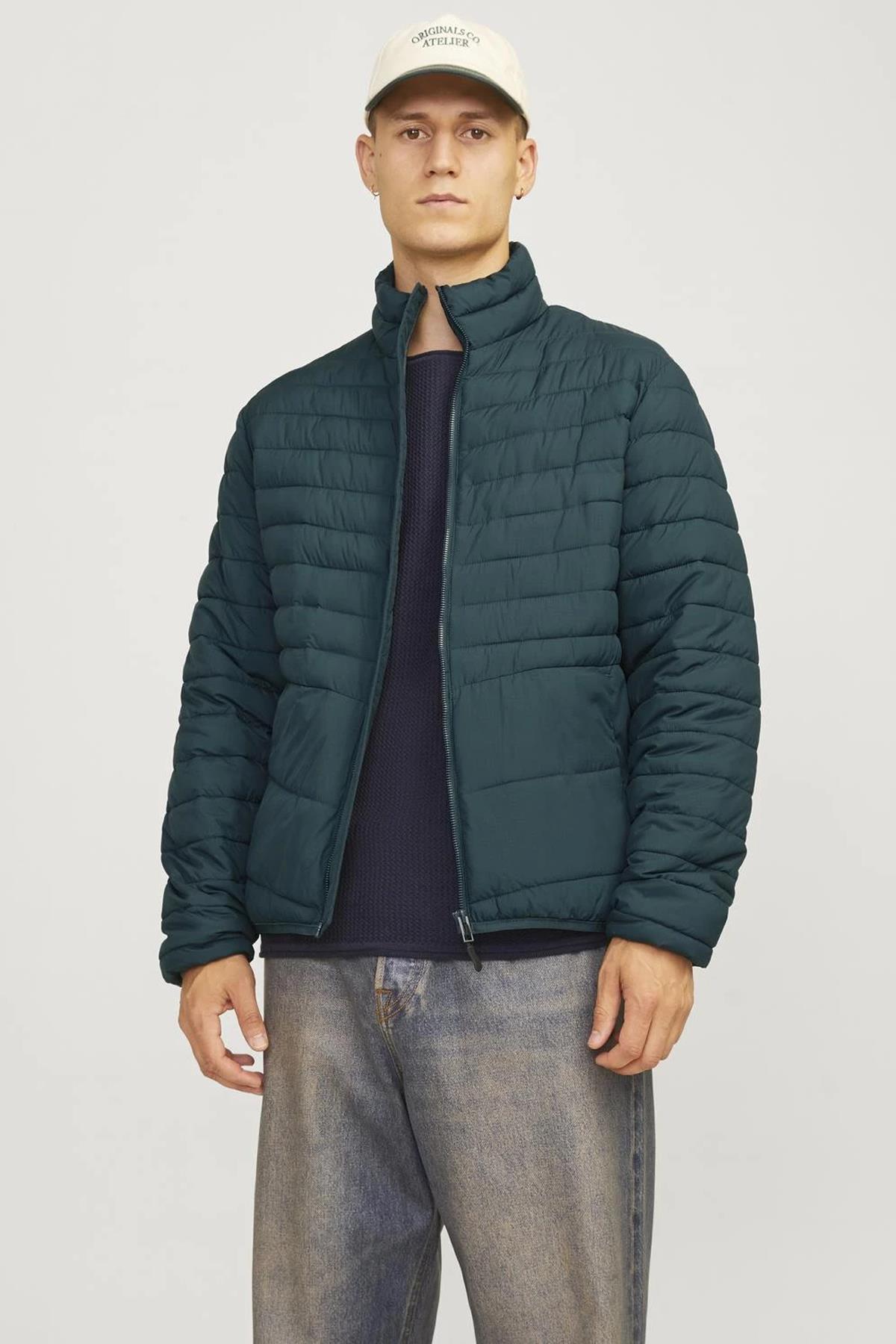 Jack & Jones Erkek Paketlenebilir Şişme Mont - 12256985 - Jack & Jones - 12256985