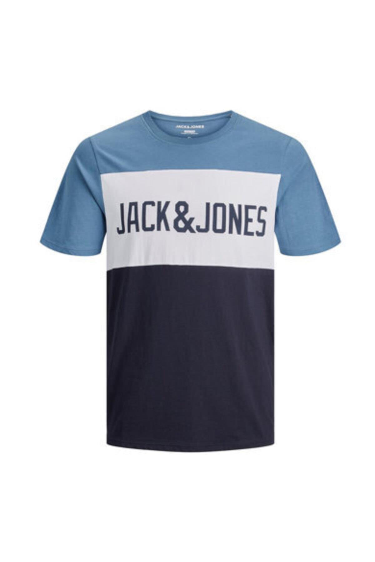 Jack & Jones Erkek Regular Pamuklu T-Shirt - 12173968