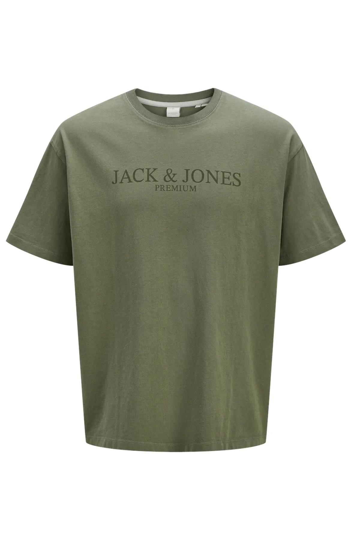 Jack & Jones Erkek Relaxed Fit Bisiklet Yaka T-Shirt - 12274595 - Jack & Jones - 12274595