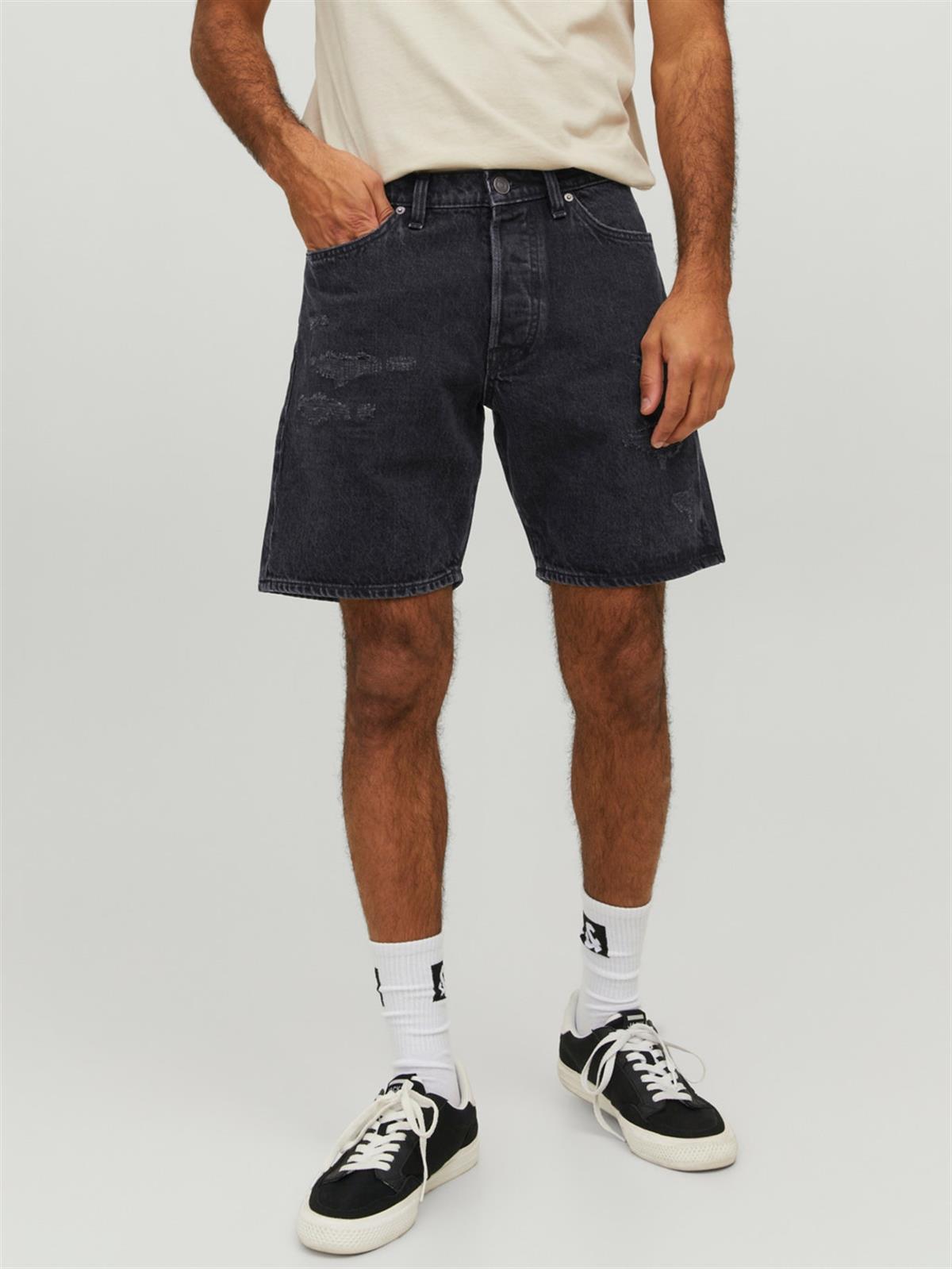 Jack & Jones Erkek Relaxed Fit Kot Denim Şort - 12231118 - Jack & Jones - 12231118