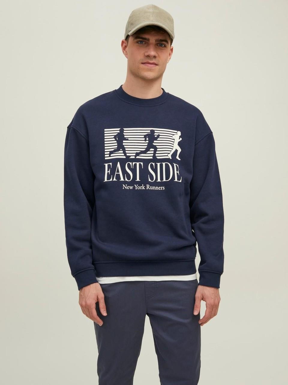 Jack & Jones Erkek Sweatshirt JORBRINK CITY SWEAT CREW NECK 12216048 · 26