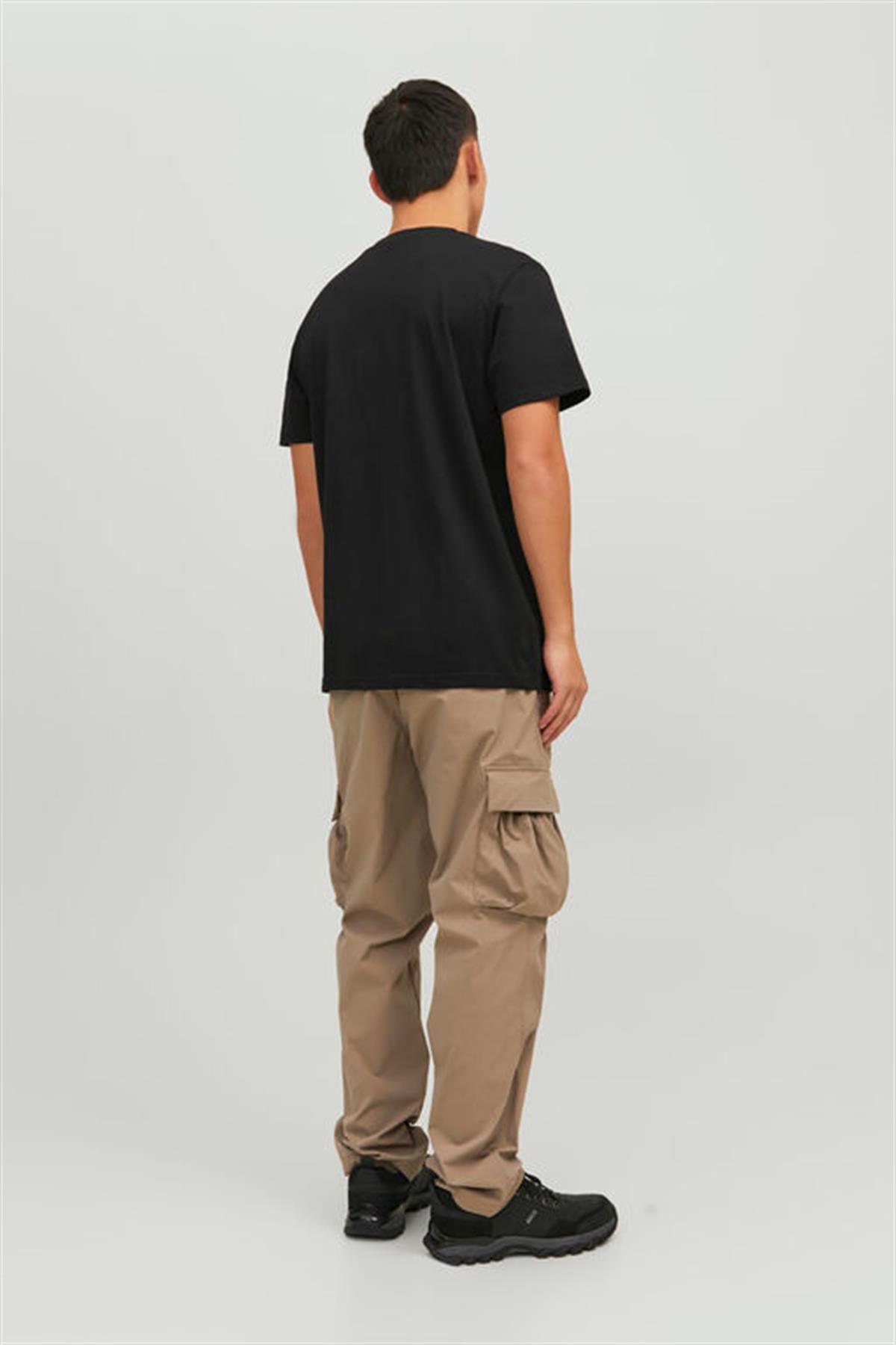 Jack & Jones Erkek T-shirt Hunt Tee Crew Neck 12228391-01 · 61