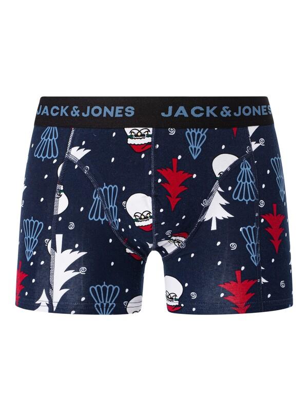 Jack & Jones Erkek Yılbaşı Konseptli Tekli Boxer - 12252448 · 2