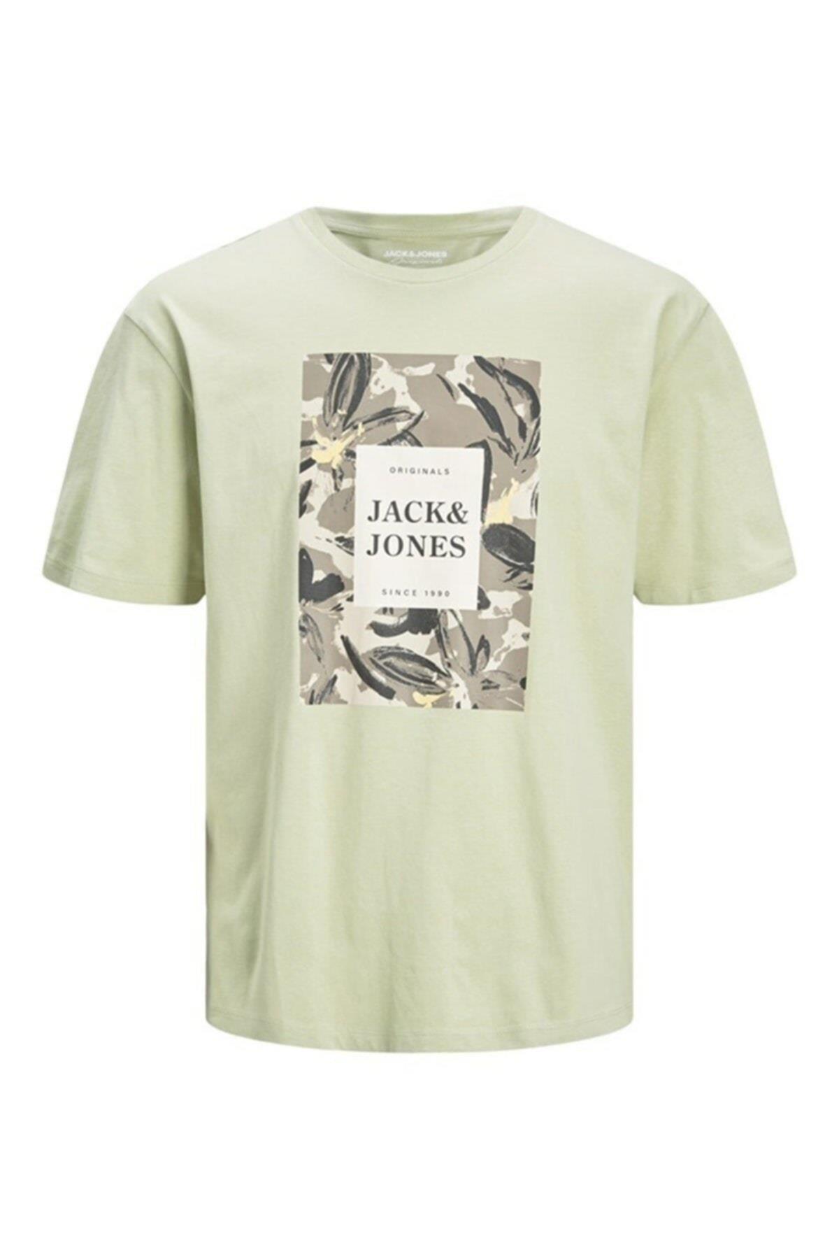 Jack & Jones Flower Branding Erkek Baskılı Tişört 12205874 · 19