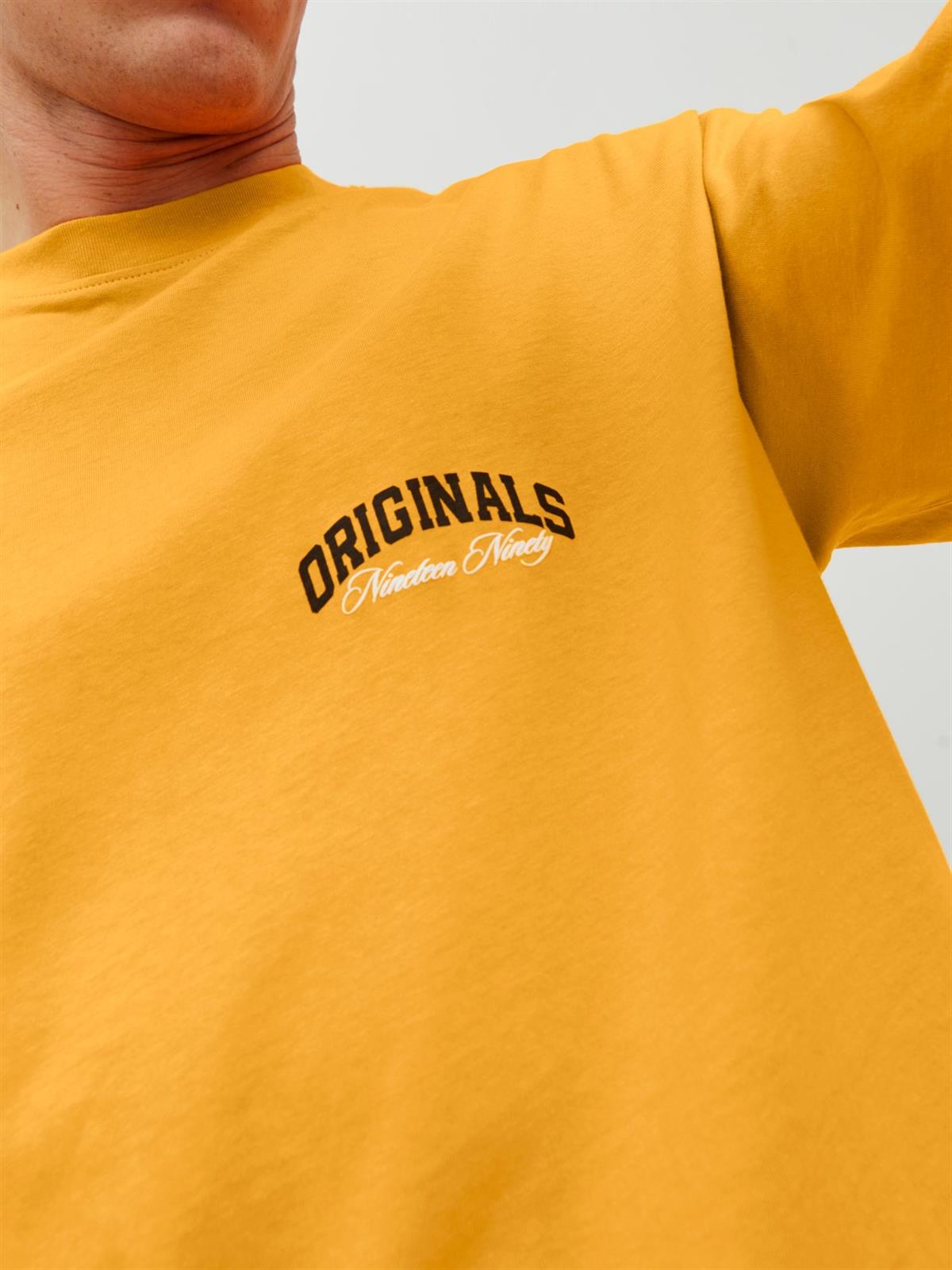 Jack & Jones Jorbrınk Studio Erkek Bisiklet Yaka Turuncu T-shirt 12227718 · 18