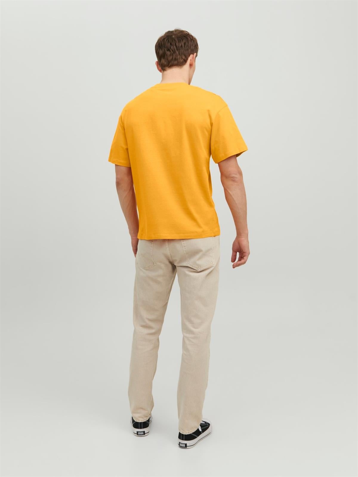 Jack & Jones Jorbrınk Studio Erkek Bisiklet Yaka Turuncu T-shirt 12227718 · 8