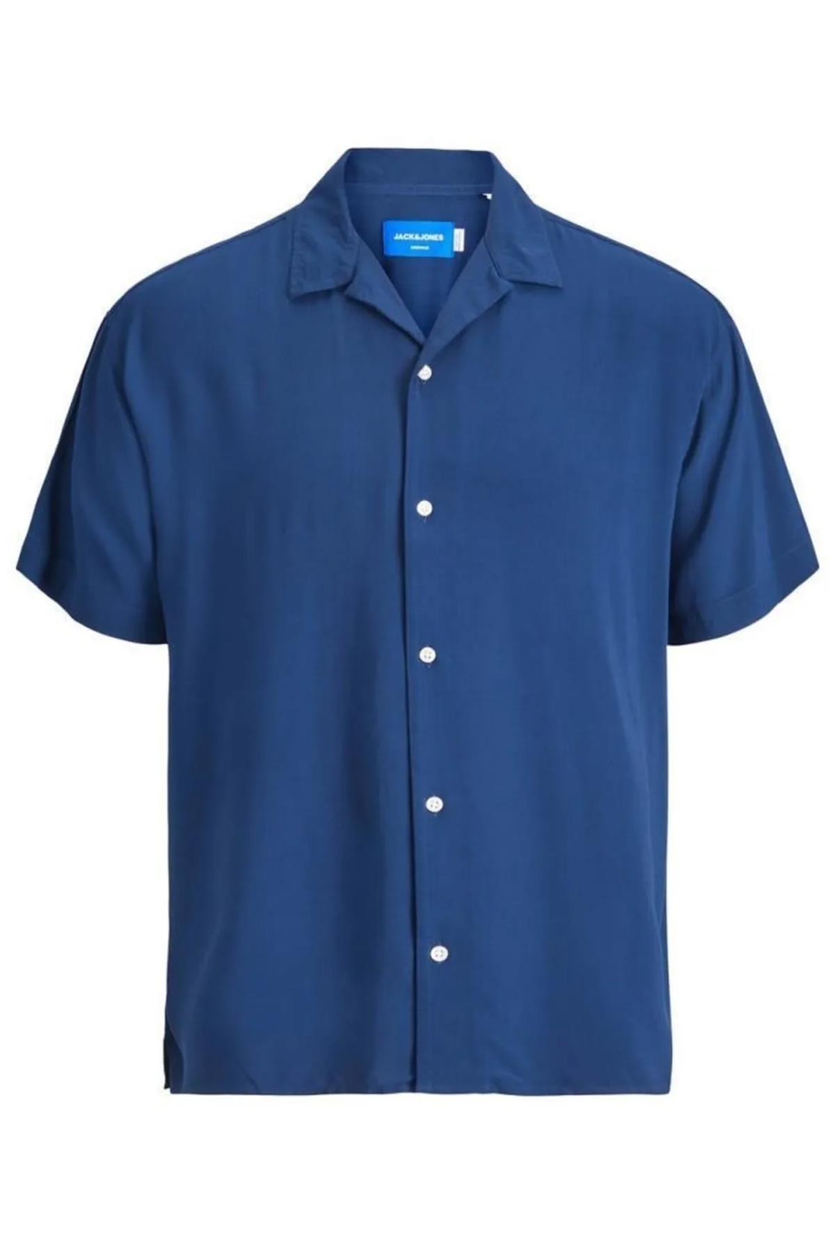Jack & Jones Jornoah Erkek Relaxed Fit Erkek Kısa Kollu Gömlek 12228007 · 39