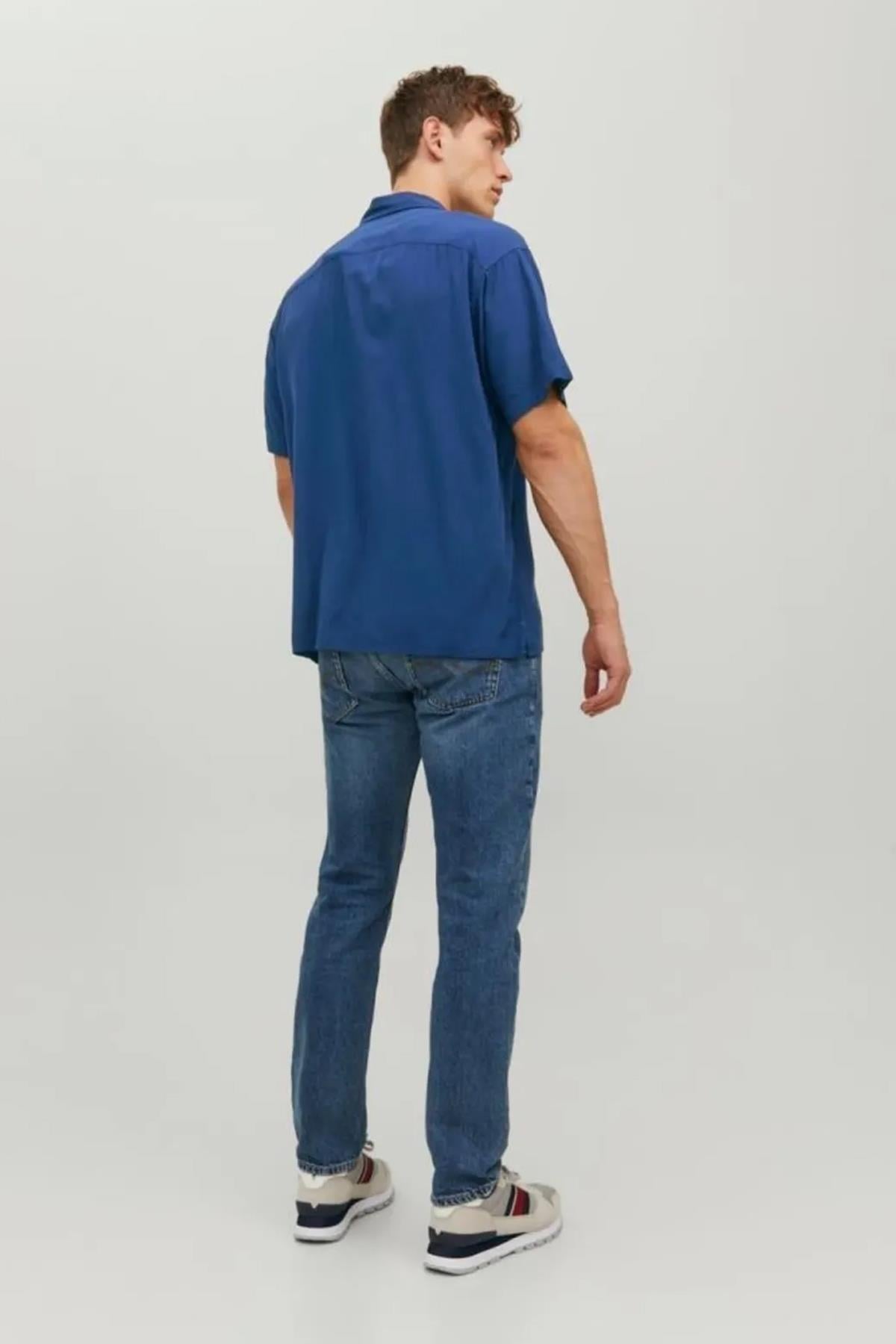 Jack & Jones Jornoah Erkek Relaxed Fit Erkek Kısa Kollu Gömlek 12228007 · 18