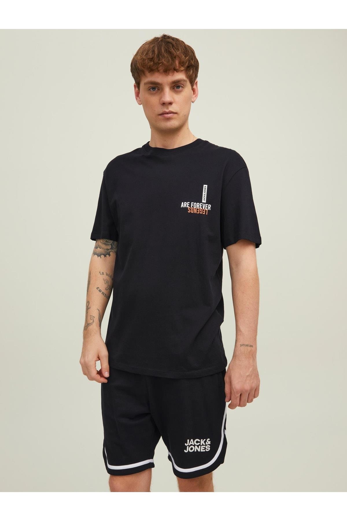 Jack & Jones Nba Basketbol Erkek Tshirt 12211043-02 - Jack & Jones - 12211043