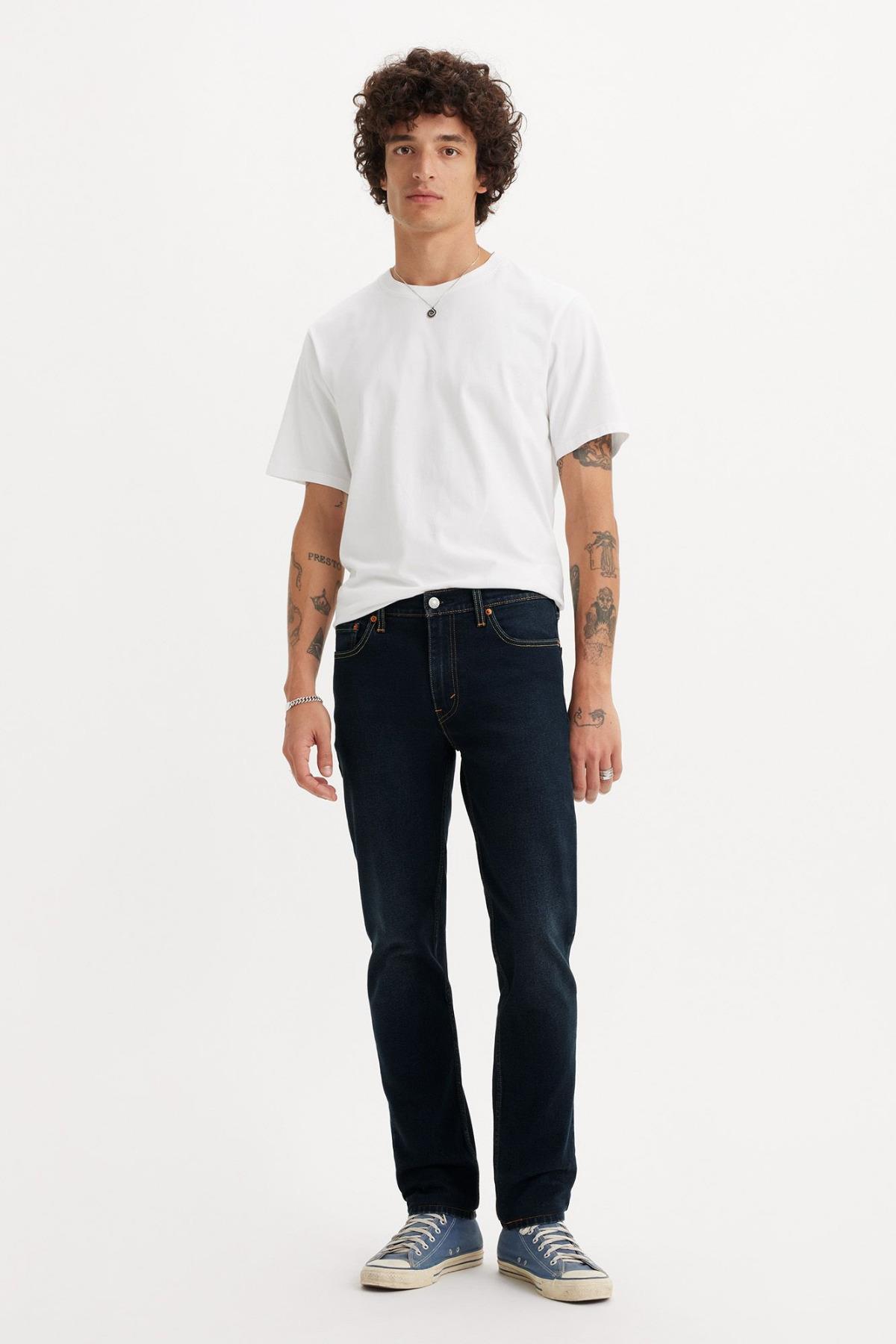 Levi's 511 Erkek Koyu Mavi Slim Fit Denim Kot Pantolon-A2081-0065 - Levi's - A2081-0065