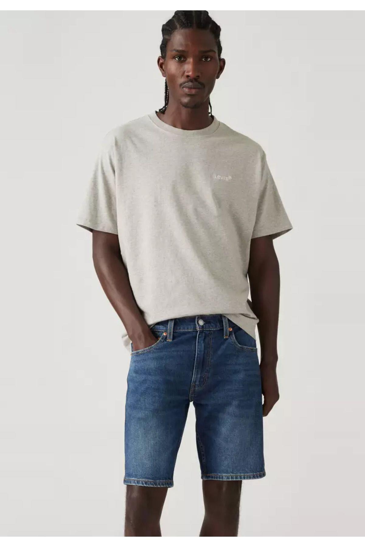 Levi's Erkek 412 Slim Denim Kot Şort - A7731-0003 - Levi's - A7731-0003