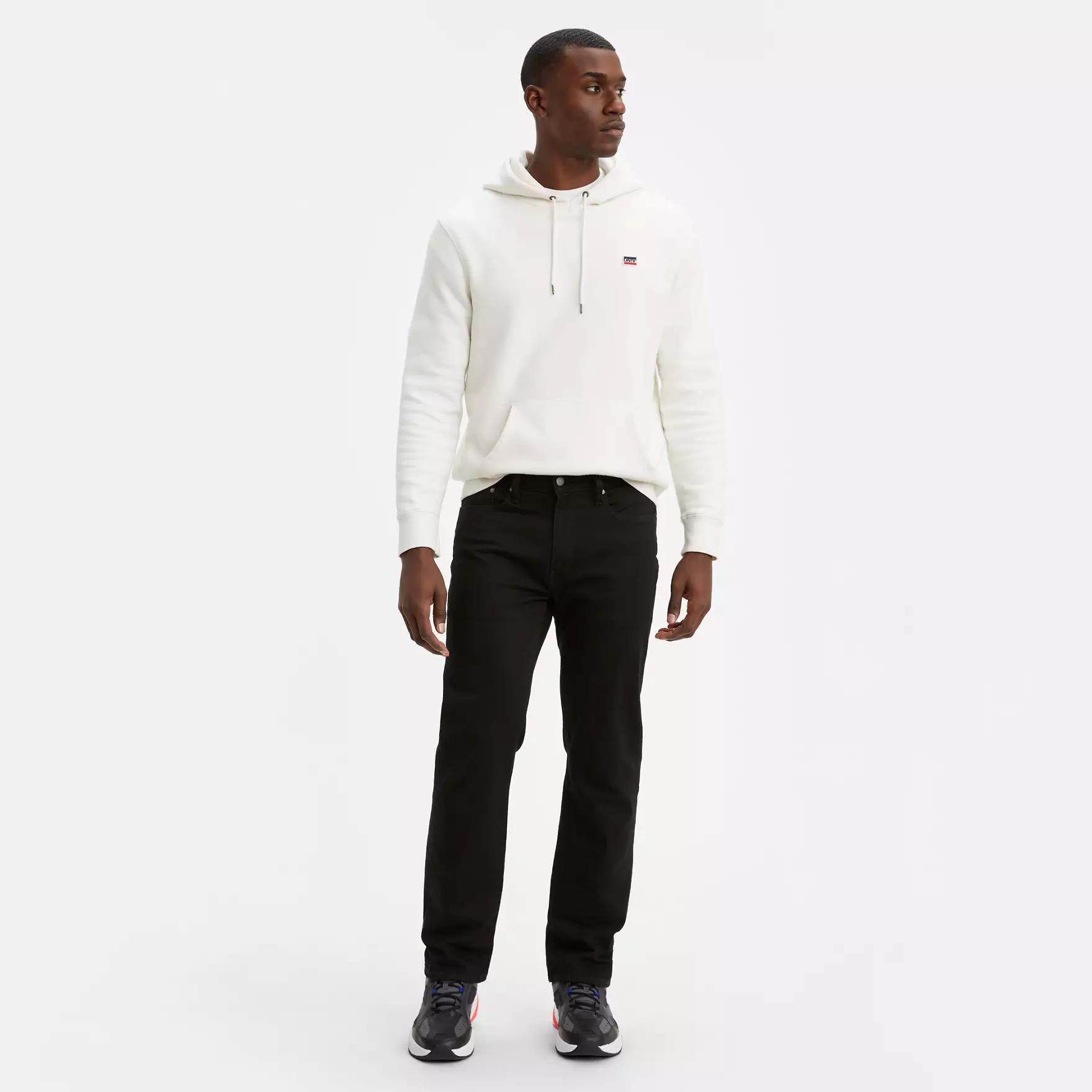 Levi's Erkek 514™ Straight Fit Siyah Kot Pantolon - A4906-0015 - Levi's - A4906-0015