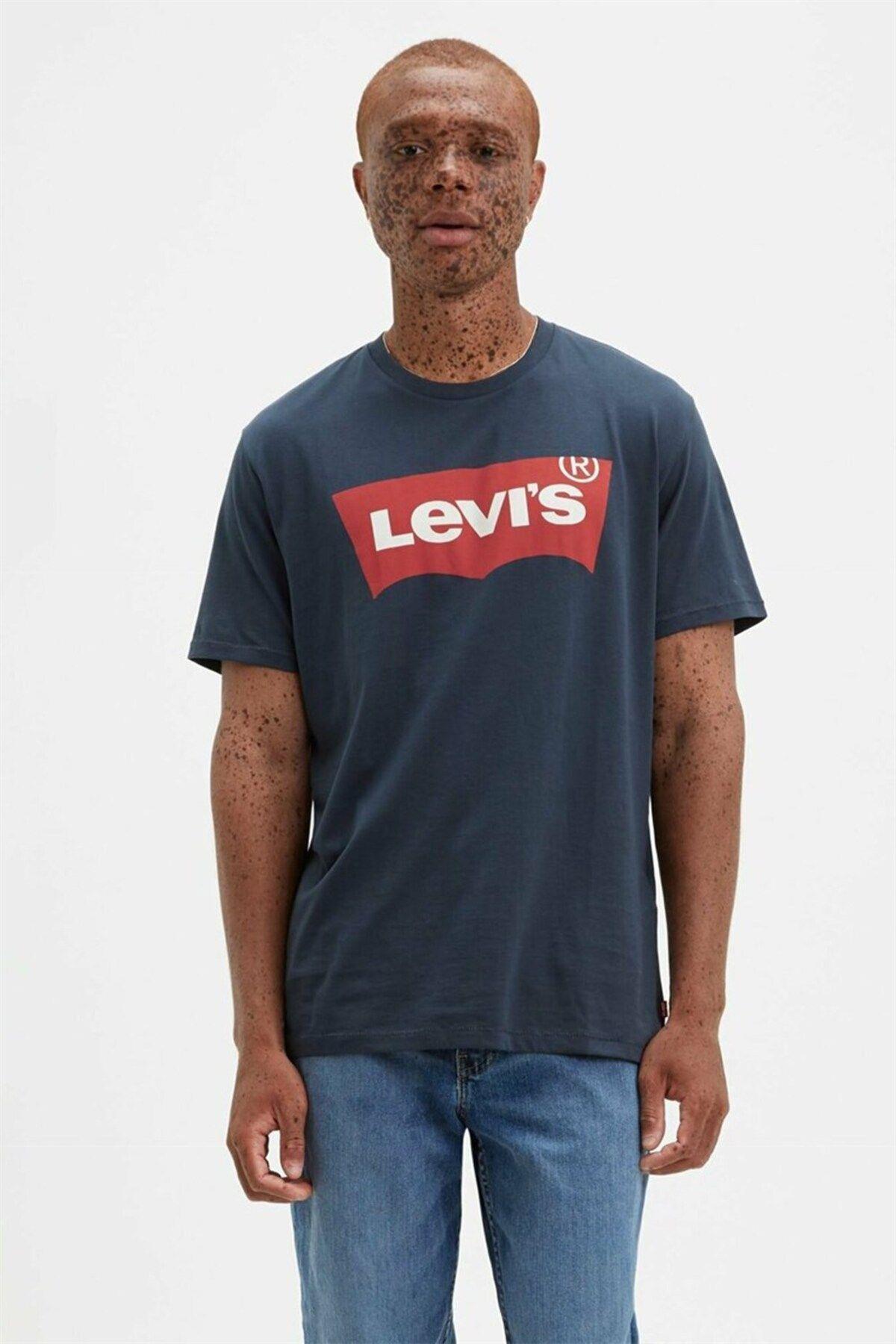 Levi's Erkek Batwing Logo Pamuklu T-shirt - 17783-0313 - Levi's - muk-17783-0314