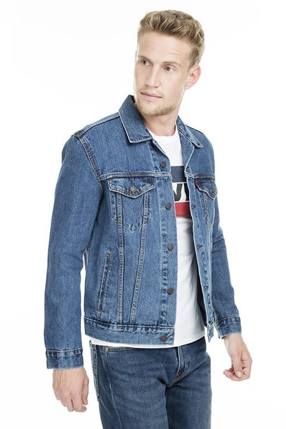 Levi's Erkek Kot Ceket Jean Jacket - 72334-0130 - Levi's - 72334-0130