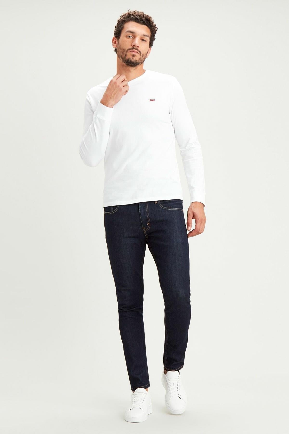 Levi's Erkek Lacivert Kot Pantolon Jeans - 28833-0642 - Levi's - 28833-0642-Med Indigo