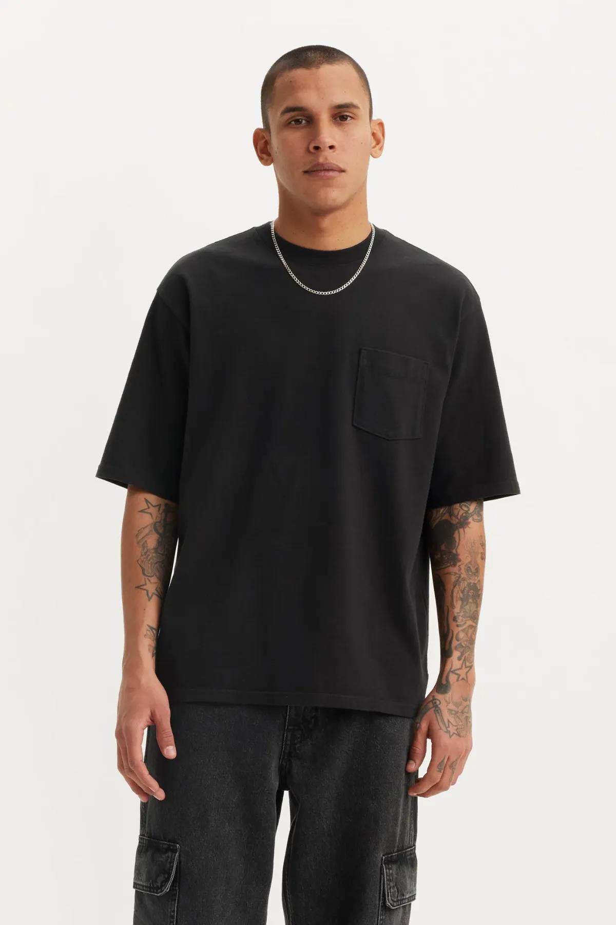Levi's Erkek Loose Kalıp Yeşil T Shirt A9252-0002 - Levi's - A9252