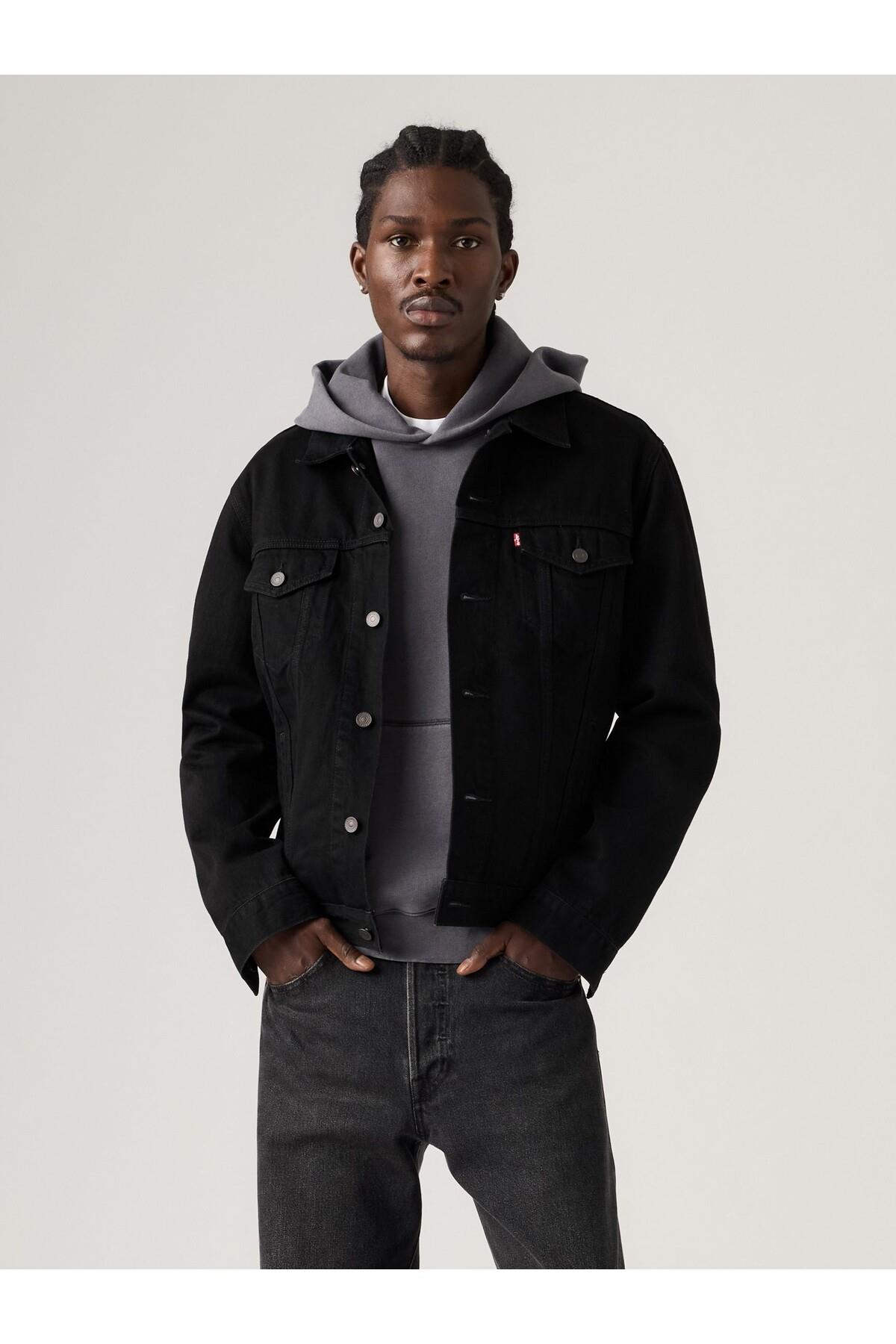 LEVİ'S ERKEK SİYAH TRUCKER KOT CEKET - 72334-0797 - Levi's - 72334-0797