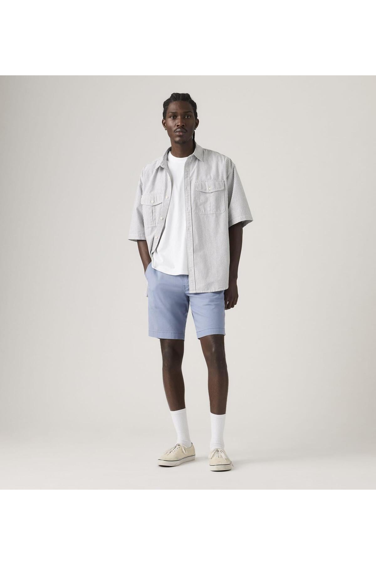 Levi's Erkek XX Chino II Hafif  Mavi Şort - 17202-0092 - Levi's - 17202-0092