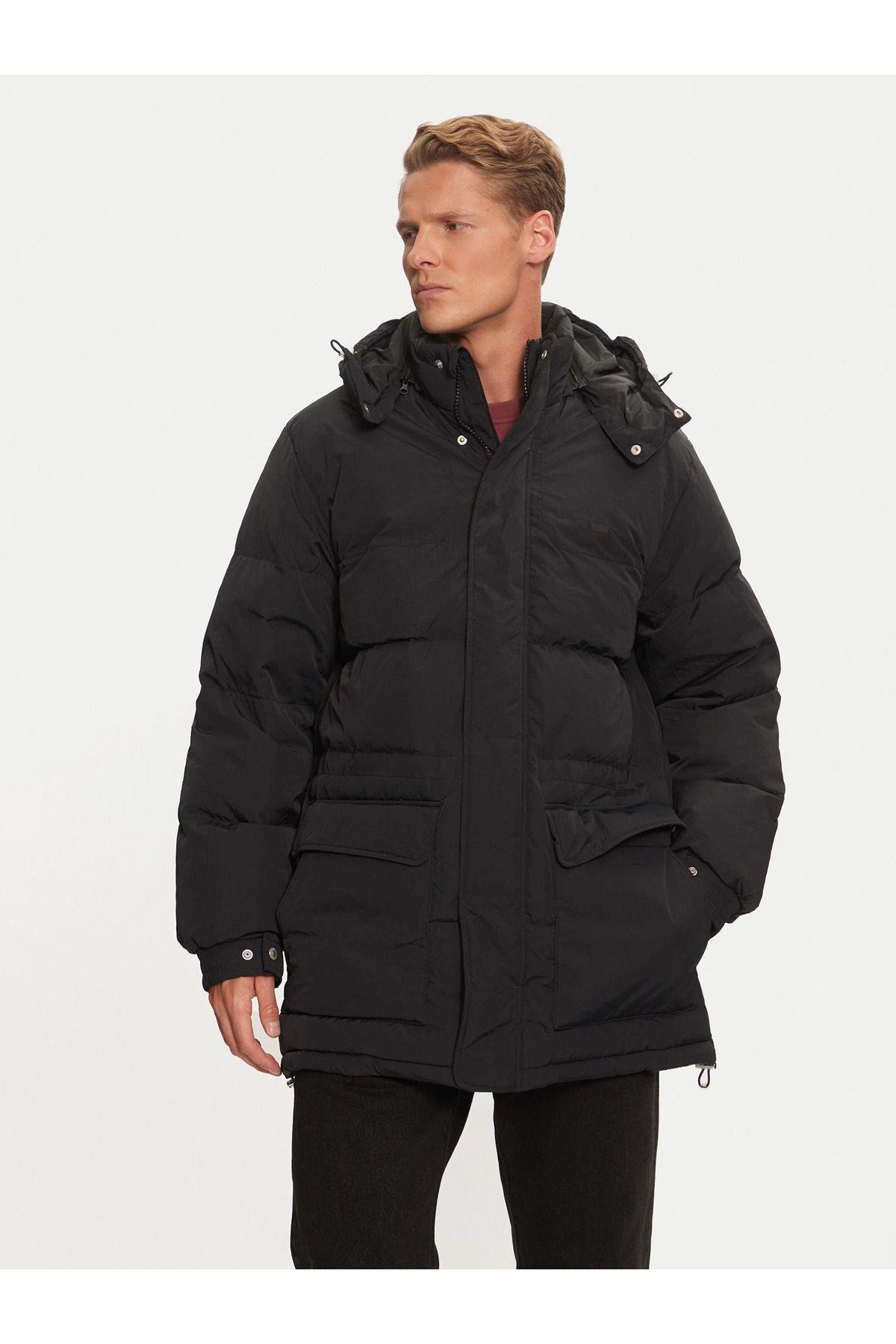 Levi's Erkek Yalıtımlı Rockridge Siyah Regular Şişme Mont- A8559-0000 - Levi's - A8559-0000