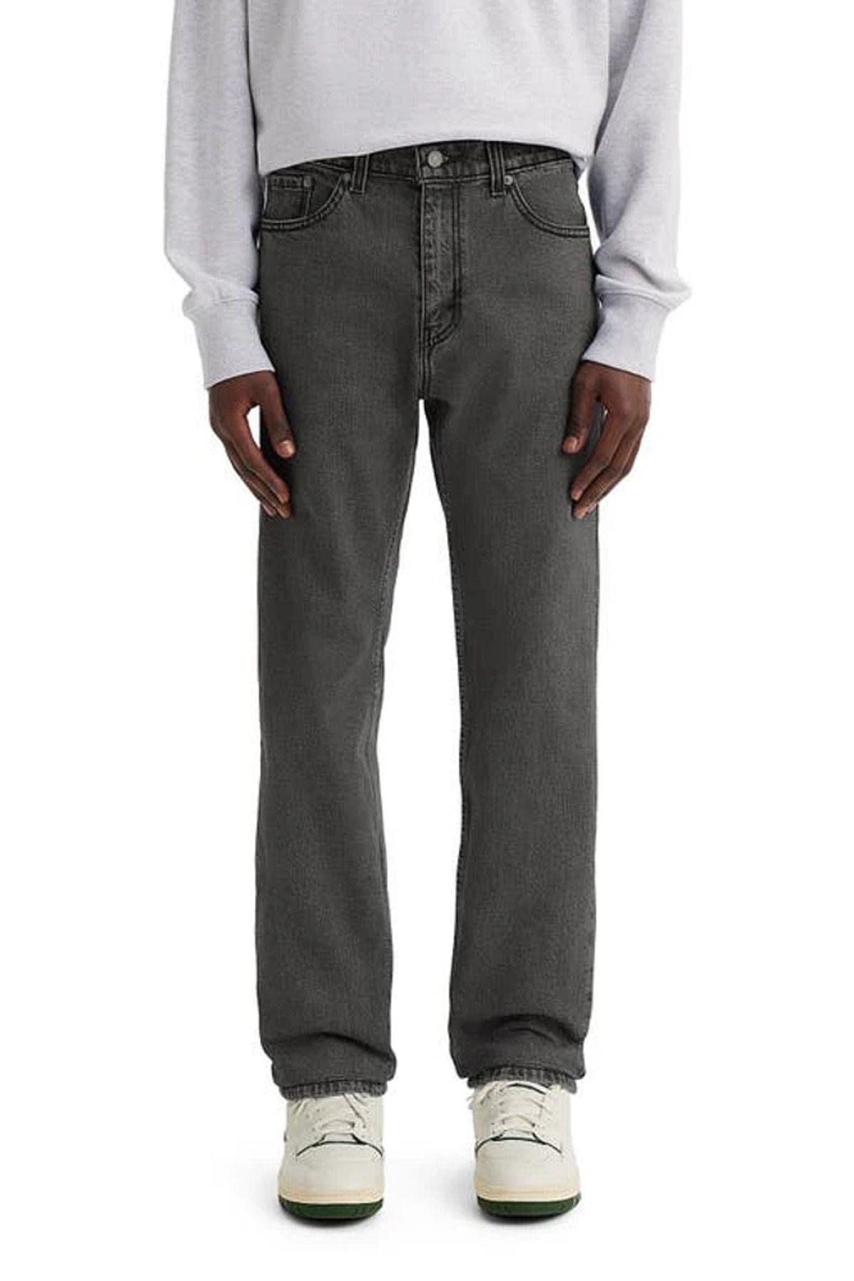 Levi's Jeans 505 Gri Rahat Kalıp Düz Paça Kot Pantolon - 001T2-0003 - Levi's - 001T2-0003