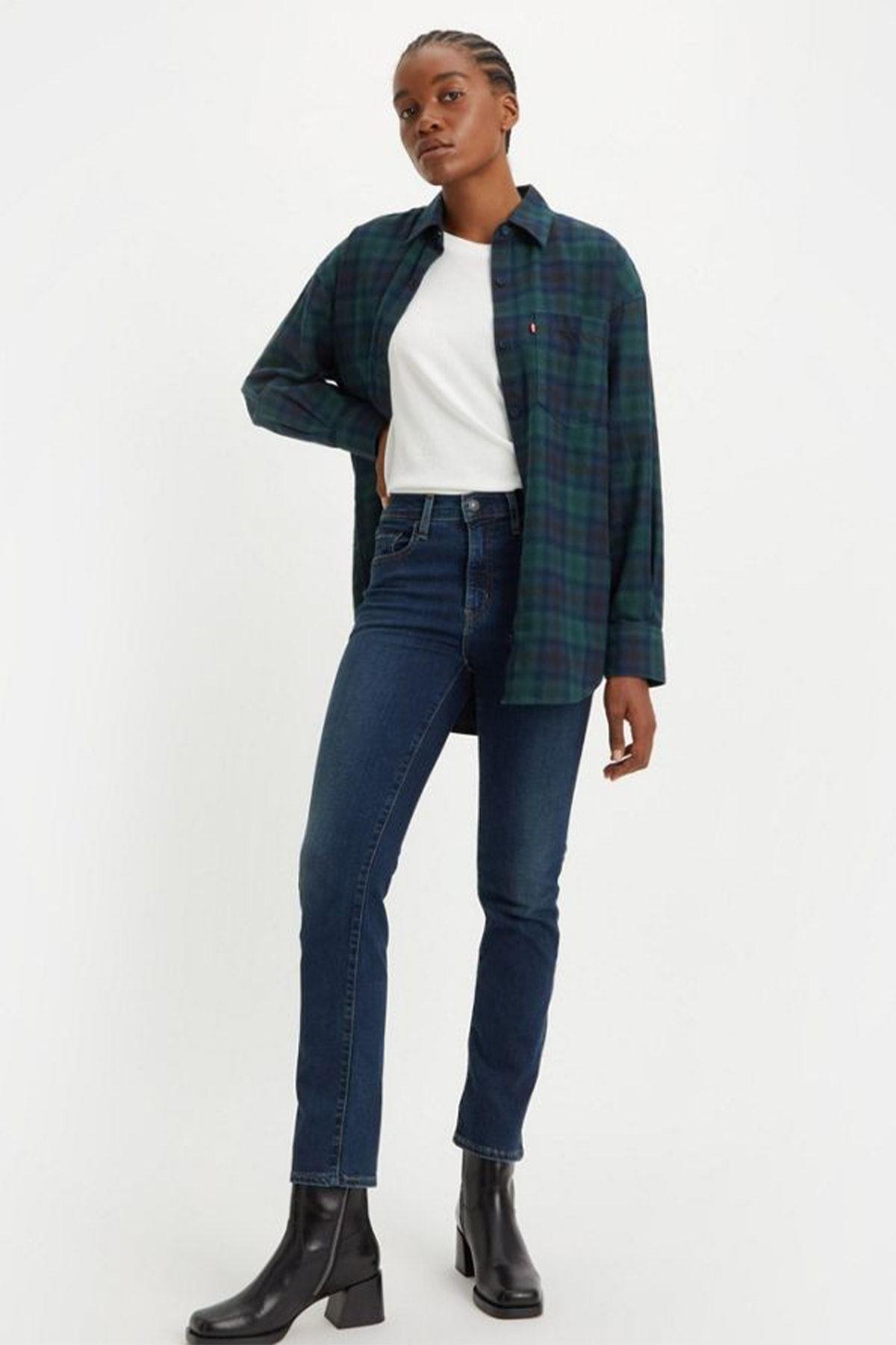 Levi's Kadın 724™ Yüksek Belli Düz Kot Pantolon - 18883-0208 - Levi's - 18883-0208