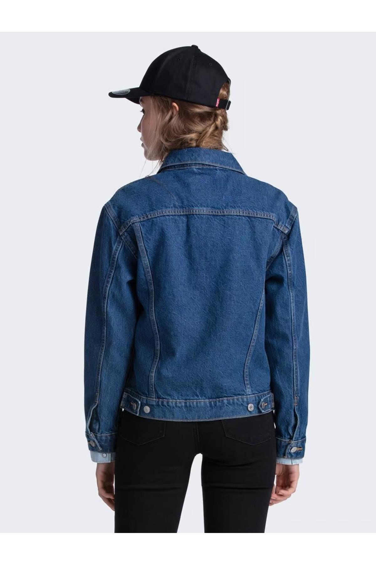 Levi's Kadın Kot Ceket Ex Boyfriend Trucker Mavi - 29944-0012 · 7