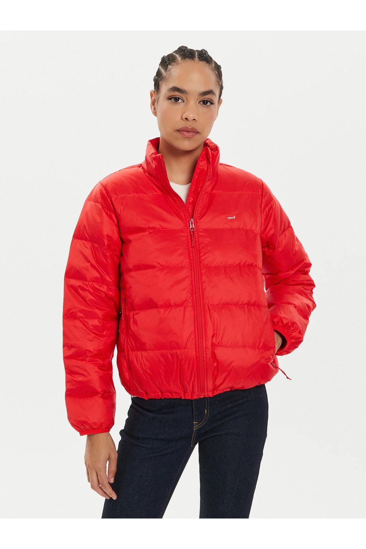 Levi's Kadın Kuş Tüyü Kırmızı Normal Kesim Mont- A8320-0006 - Levi's - A8320-0006