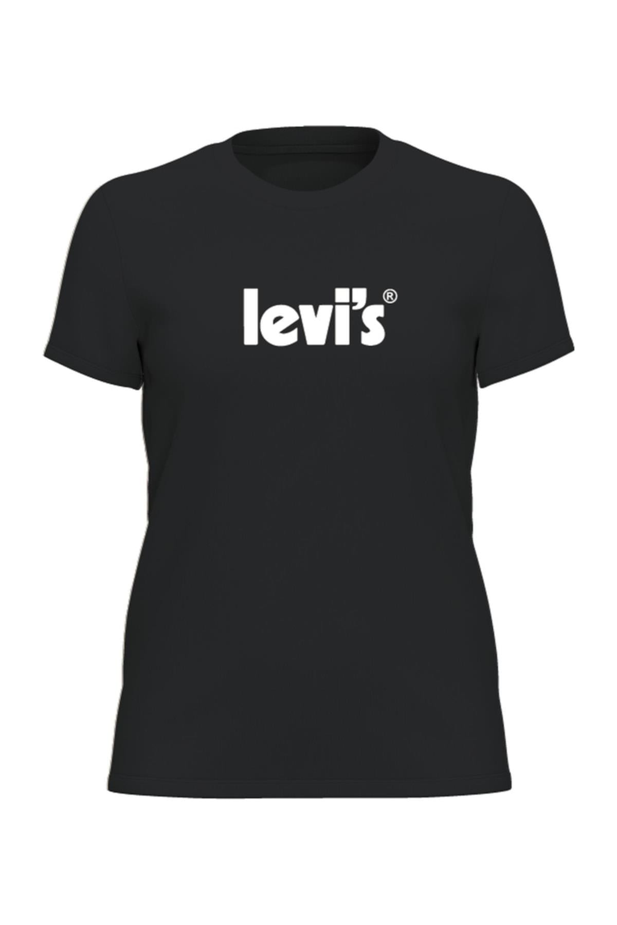 Levi's Kadın T-shirt Perfect Tee - Seasonal Poster Logo - A2086-0103 - Levi's - A2086-0103