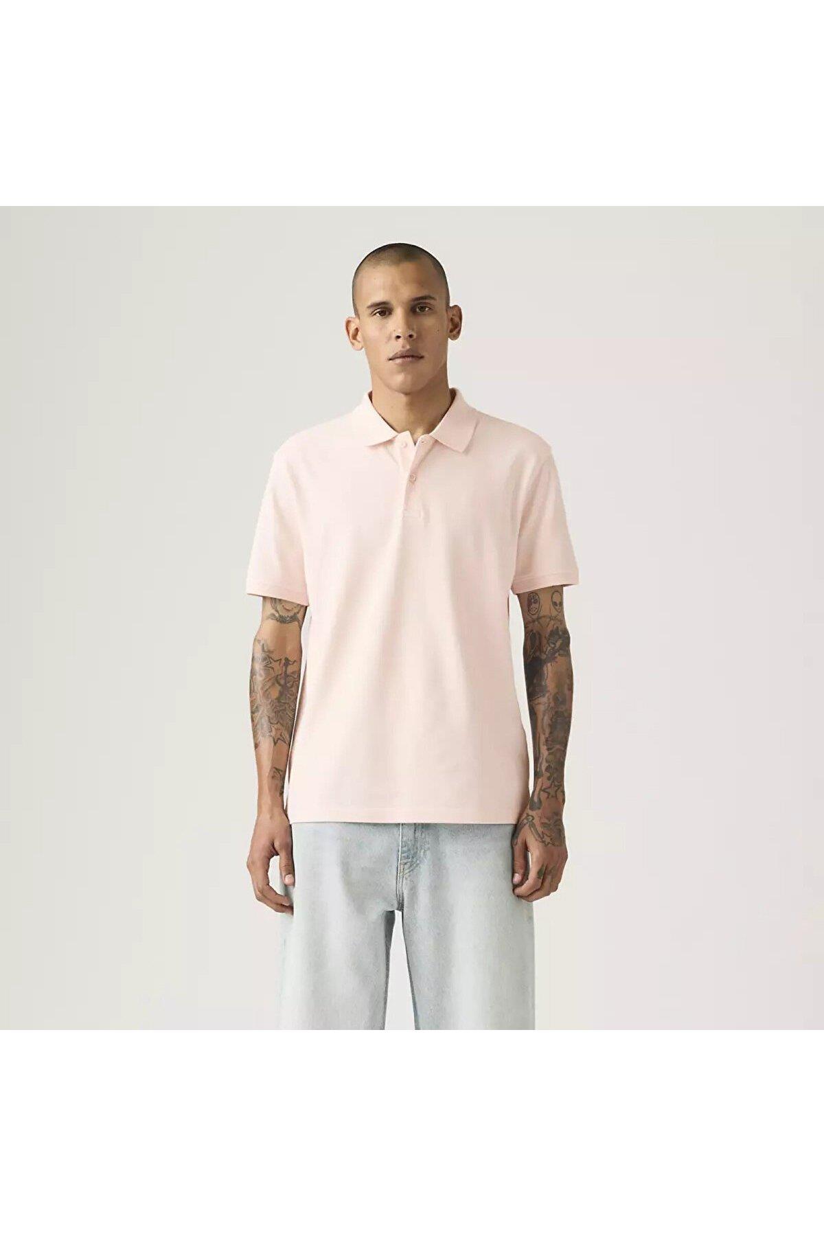 Levis Original Erkek Pembe Polo Yaka Tişört - 005FM-0010 - Levi's - 005FM-0010