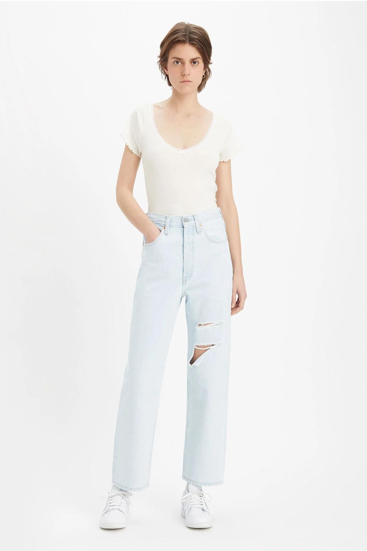 Levi's Ribcage Straight Kadın Jean Pantolon - 72693-0182 - Levi's - 72693-0182
