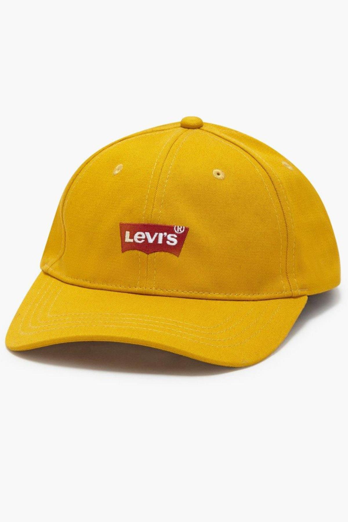 Levi's Unisex Logolu Fonksiyonel Sarı Şapka - D5448-0001  - Levi's - D5448-0001