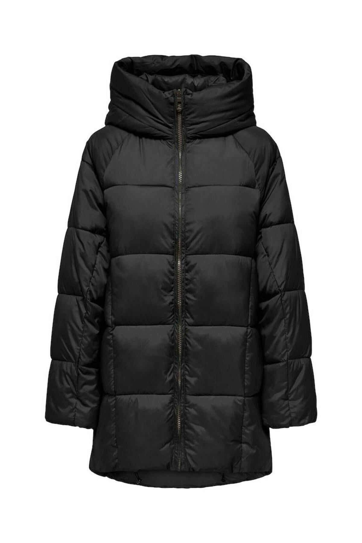 Only Asta Oversize Puffer Kadın Siyah Mont Parka 15293818 · 22