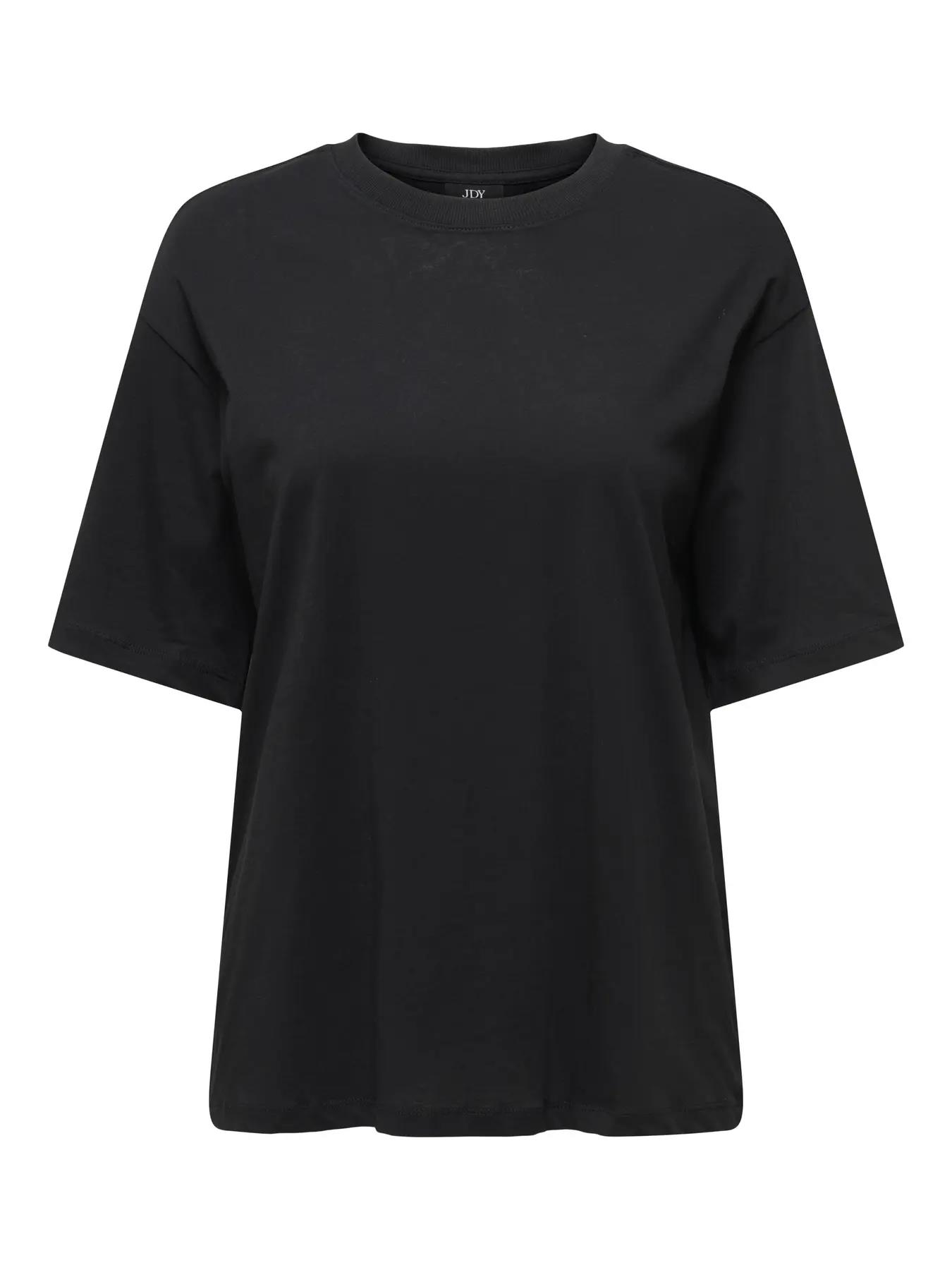 Only JDY Yuvarlak Yaka Siyah T-Shirt - 15366305 - Only - 15366305-4