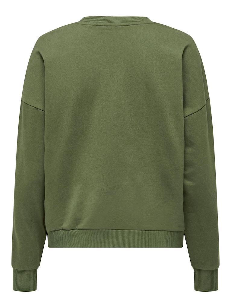 Only Kadın Bisiklet Yaka Taşlı Sweatshirt - 15310260 · 20