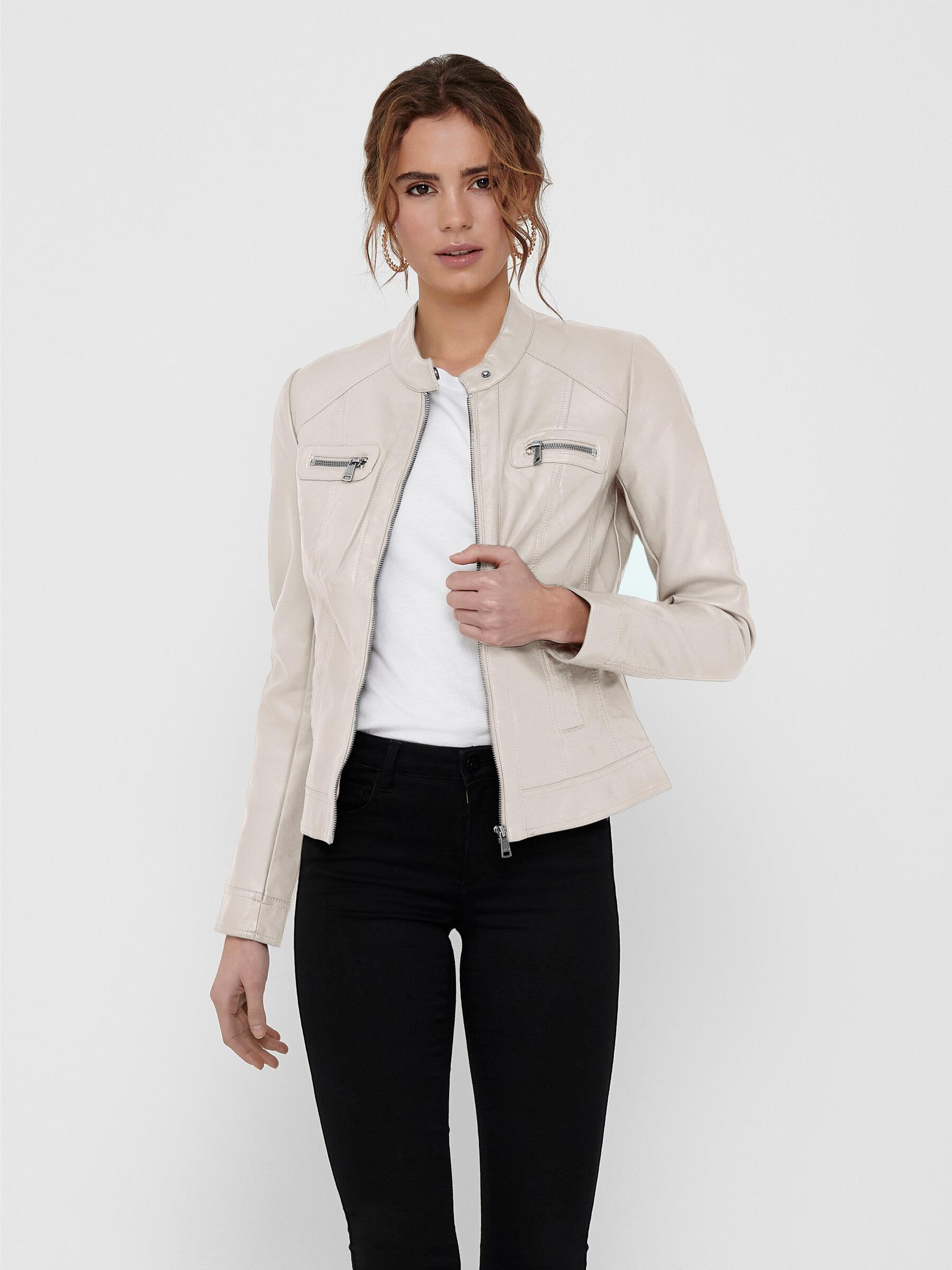Only Kadın Deri Ceket Onlbandit Faux Leather Biker - 15081400 - Only - 15081400