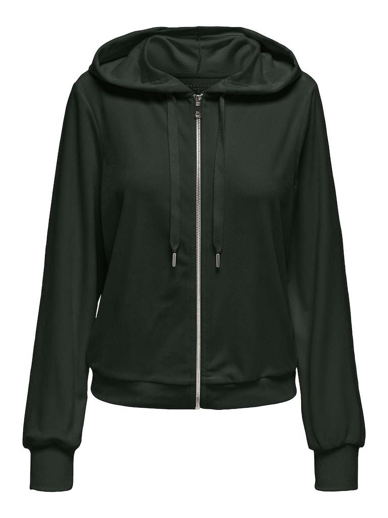 Only Kadın Fermuarlı Kapüşonlu Sweatshirt - 15326657 - Only - 15326657