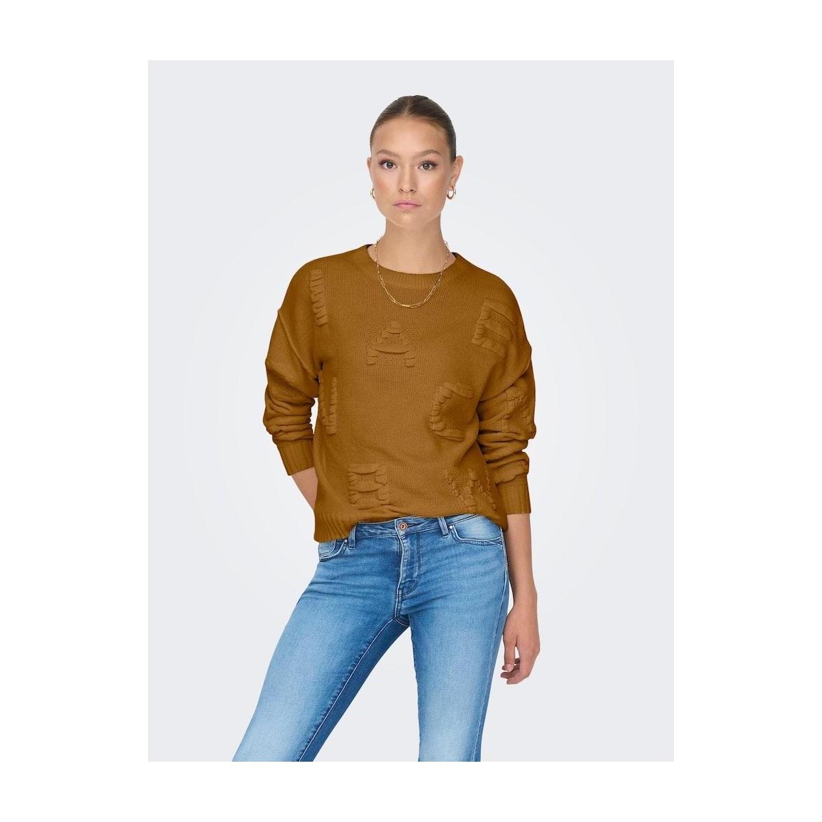 Only Kadın Harf Desenli Kazak - 15301734 - Only - 15301734
